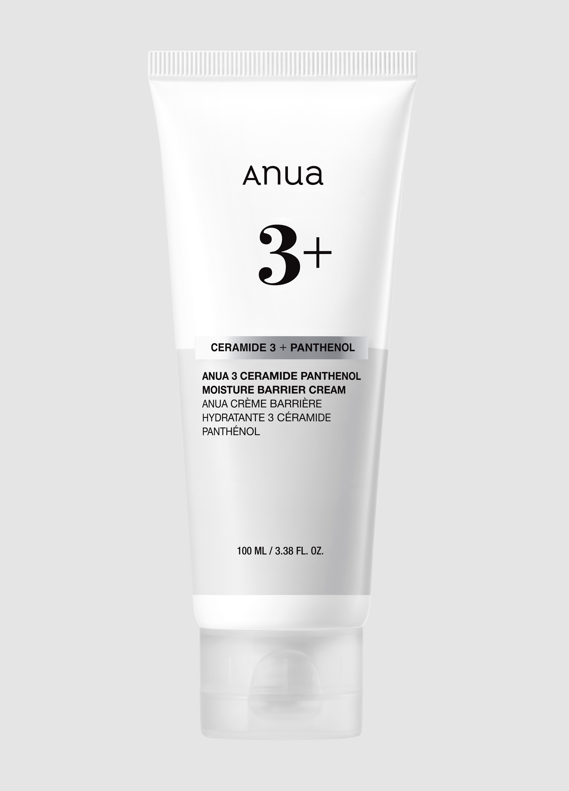 ANUA, 3 Ceramide Panthenol Moisture Barrier Cream 100ml - Skincare Coreana, Donna, Bianco, Taglia: FASUL