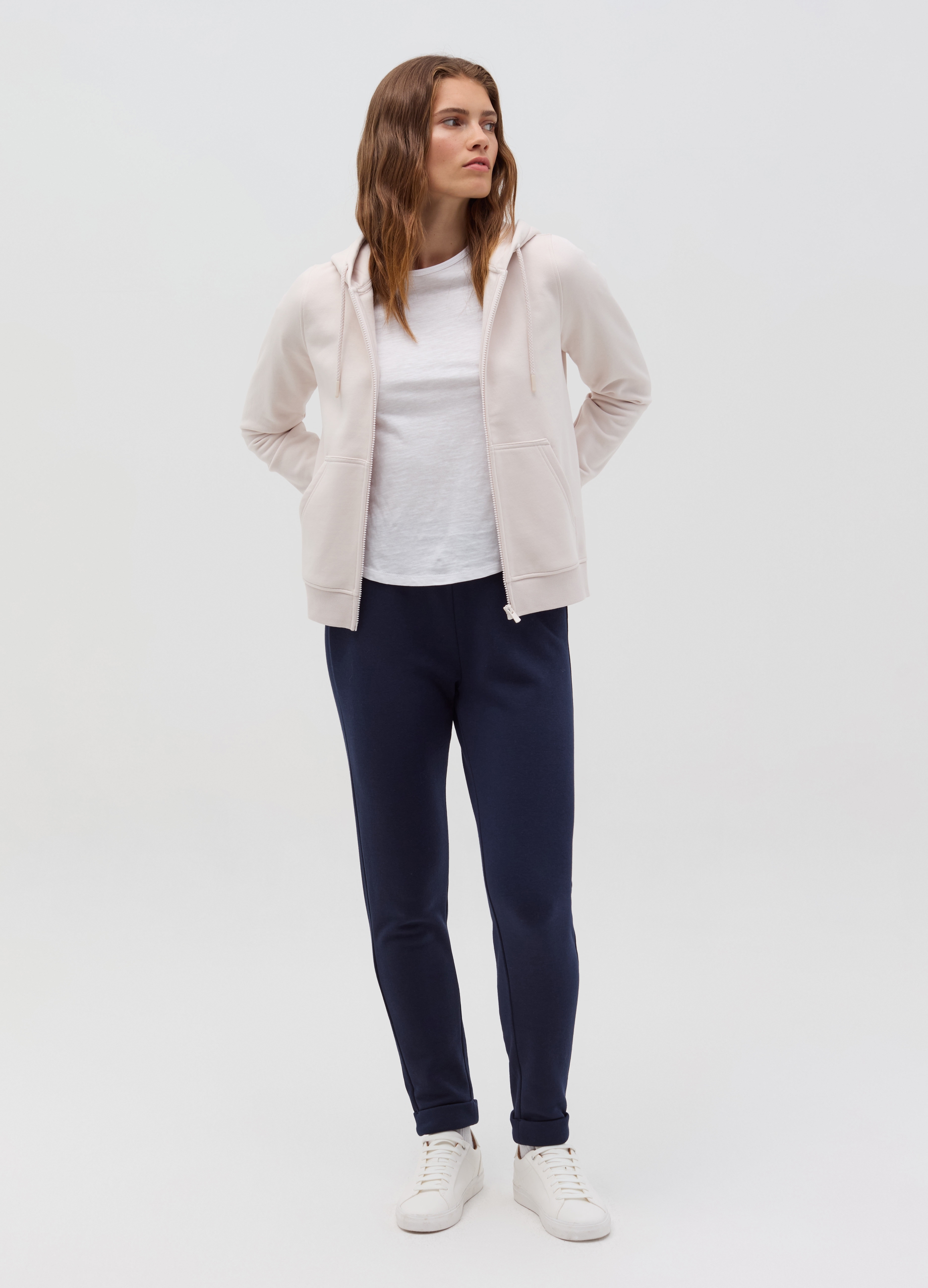 OVS, Joggers In Felpa, Donna, Blu, Taglia: S