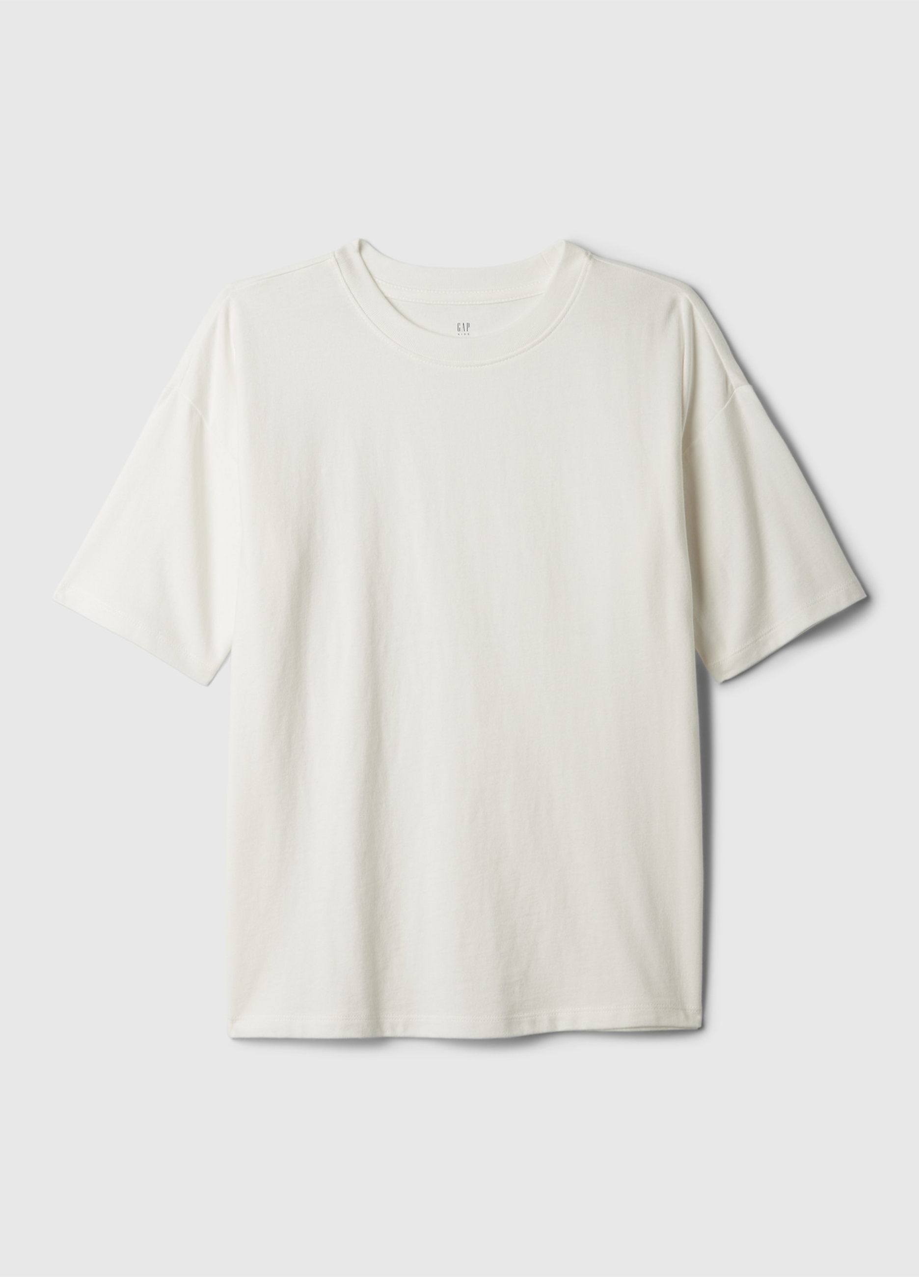 GAP KIDS, T-shirt Regular Fit In Cotone, Bambino, Bianco, Taglia: S/114-130