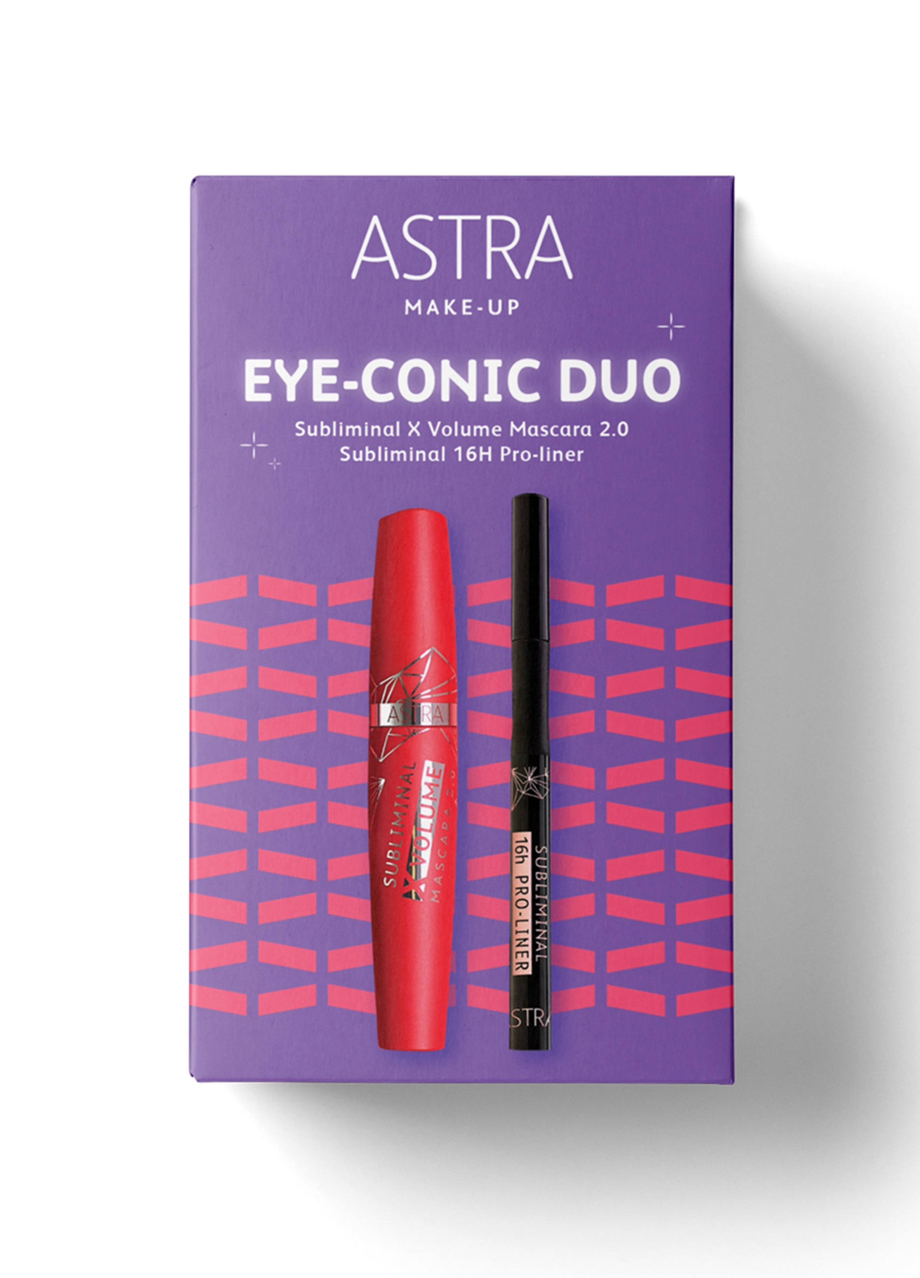MAKE UP ASTRA, Eye-conic Duo Combo Occhi, Donna, Multicolor, Taglia: FASUL