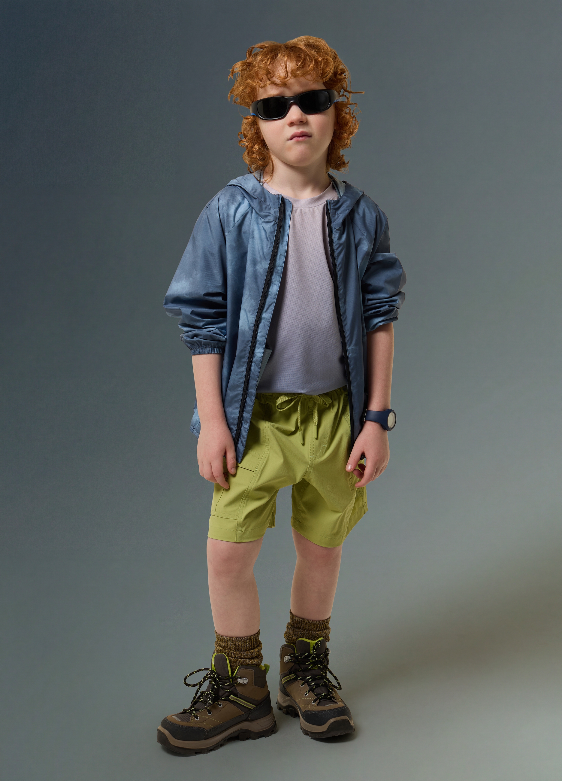 ALTAVIA, Short Técnico Altavia Con Deborah Compagnoni, Niño, Verde ácido, Talla: 5-6