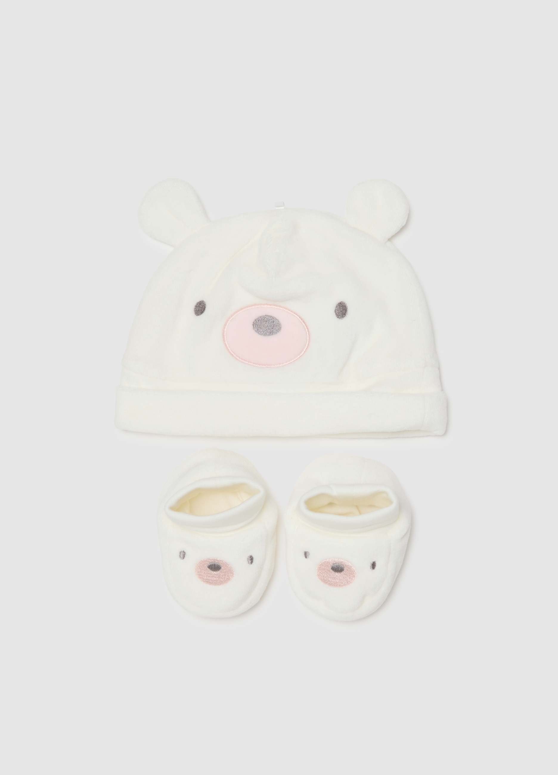 FAGOTTINO, Set Da Neonato In Misto Cotone Bianco Regular Fit, Neonata, Bianco, Taglia: ONE SIZE