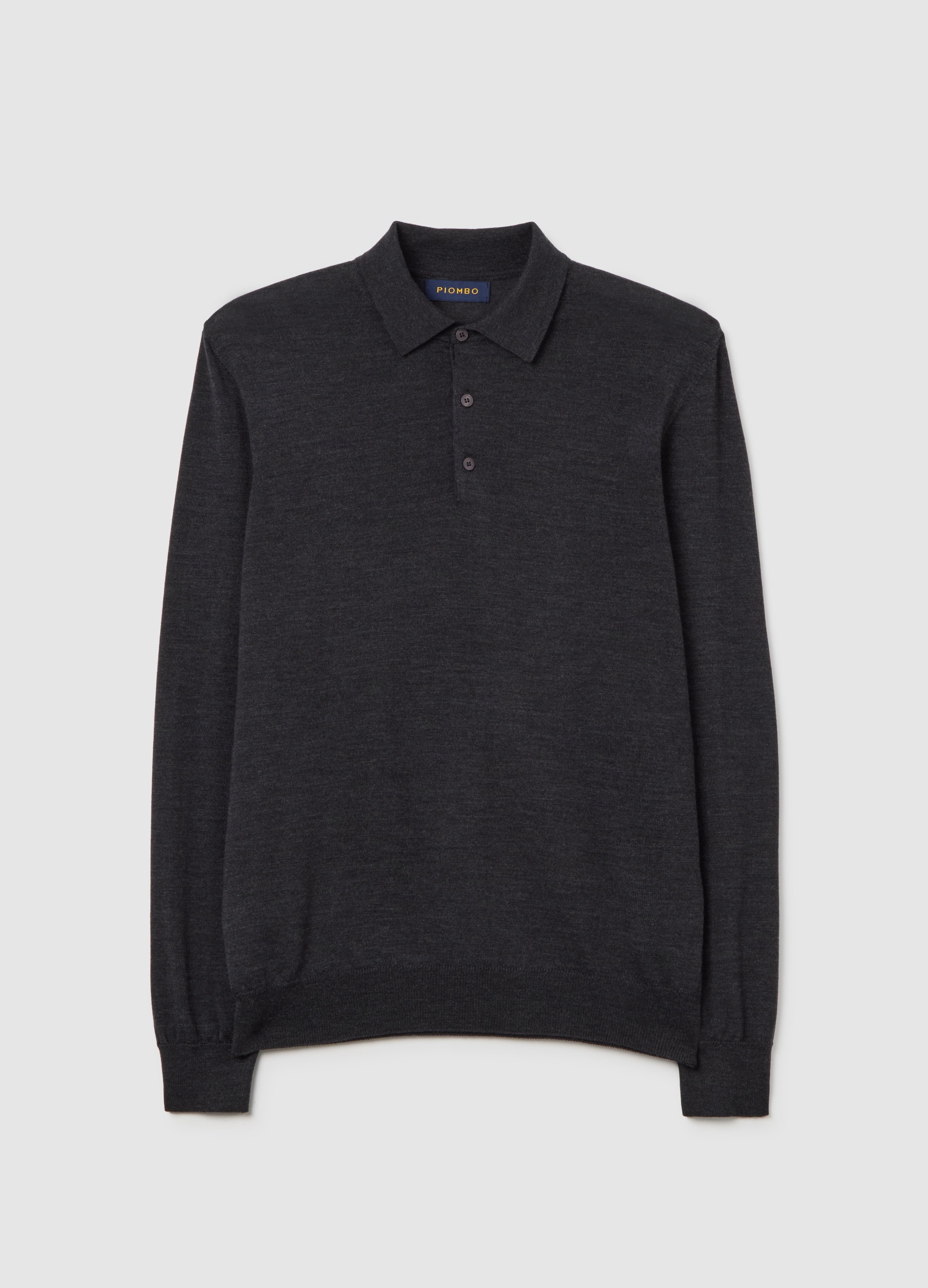 PIOMBO, Maglione Nero In Lana Merino, Hombre, Negro, Talla: XL