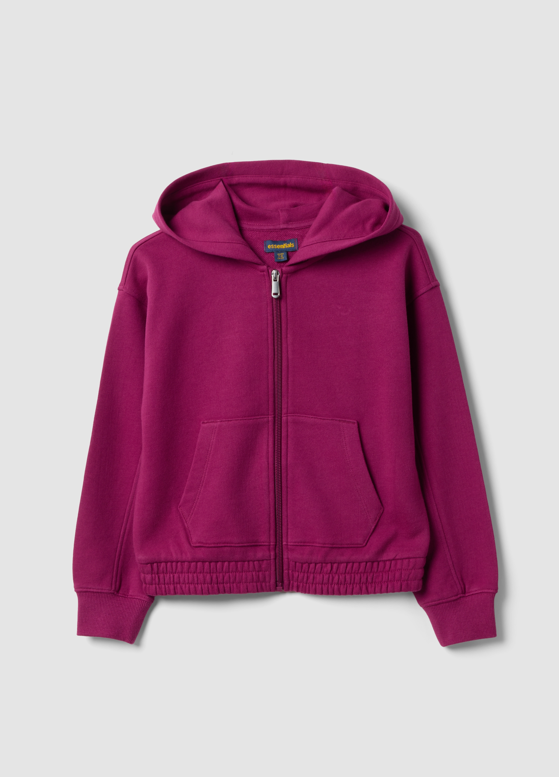OVS KIDS, Felpa Viola Con Cappuccio In Puro Cotone, Bambina, Viola, Taglia: 4-5