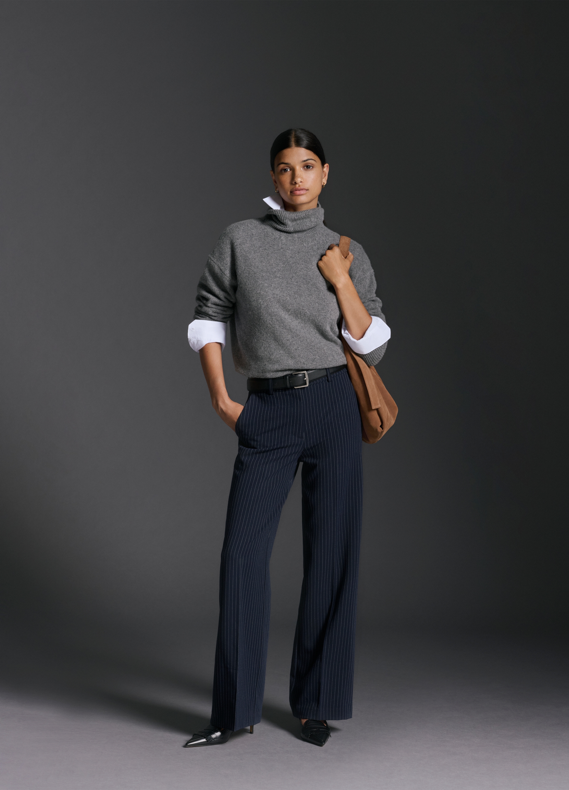 OVS, Pantaloni The Iconic Pants Blu Con Vita Elasticizzata, Donna, Nero, Taglia: 42