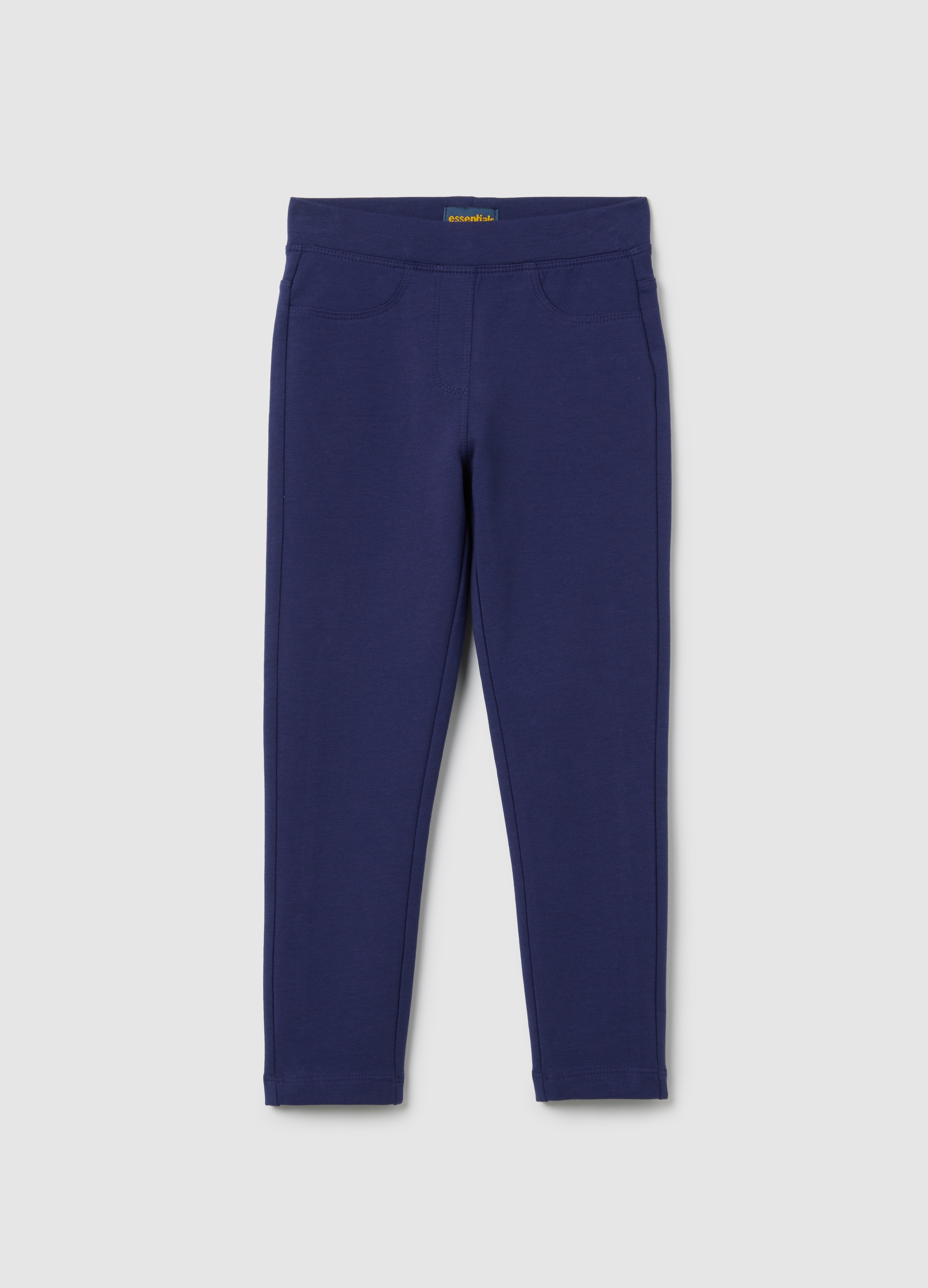 OVS, Mädchen Blaue Stretch Baumwolle Leggings, Mädchen, Marineblau, Größe: 3-4