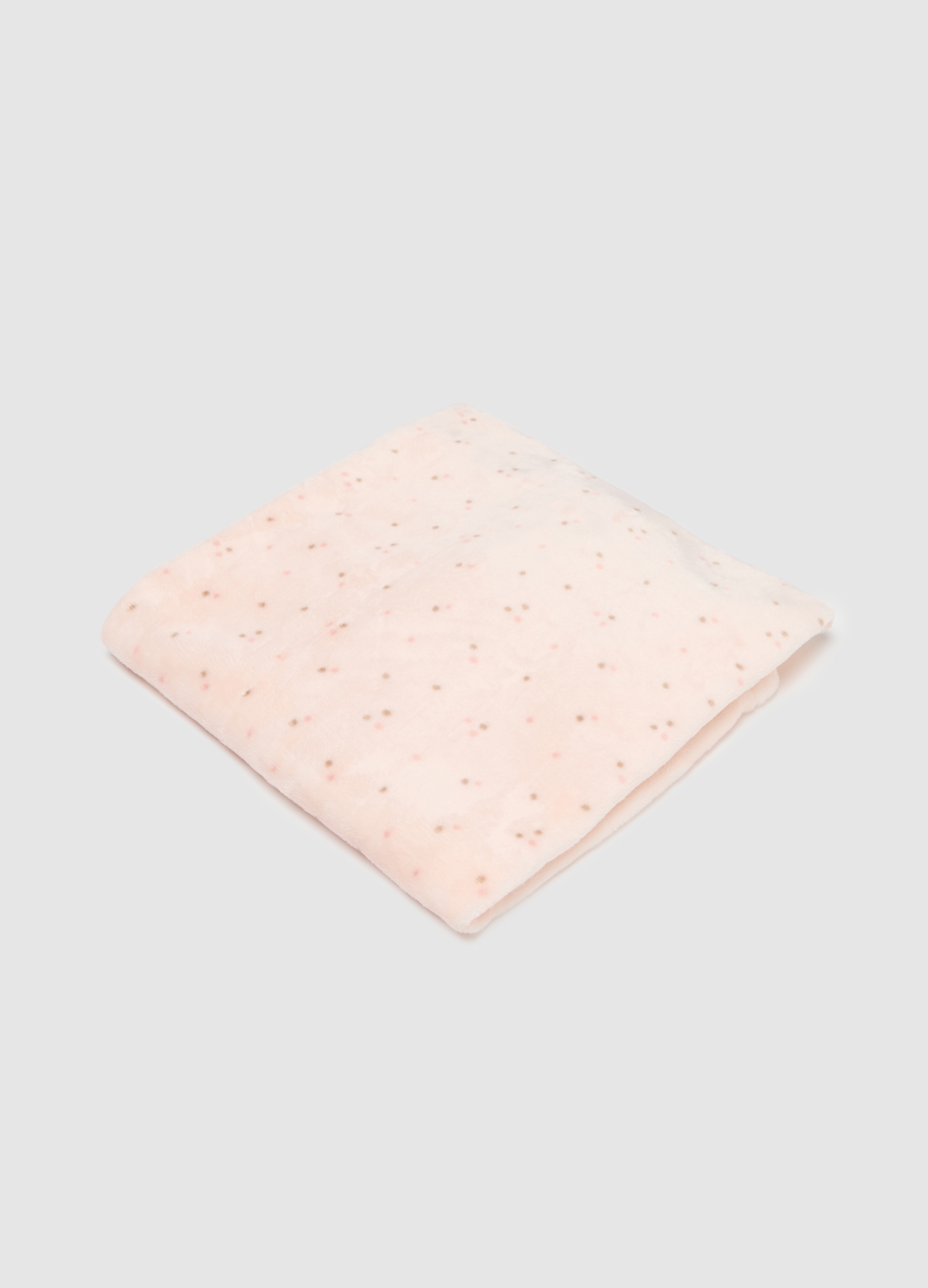 FAGOTTINO, Coperta Rosa In Morbido Tessuto Per Culla, Neonata, Beige, Taglia: ONE SIZE