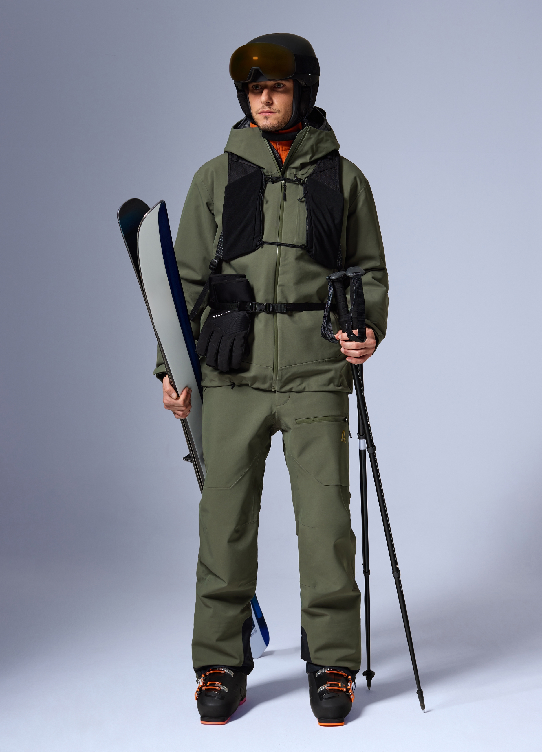 Chaqueta Cubierta Altavia Con Deborah Compagnoni, Unisex, Verde bosque, Talla: S