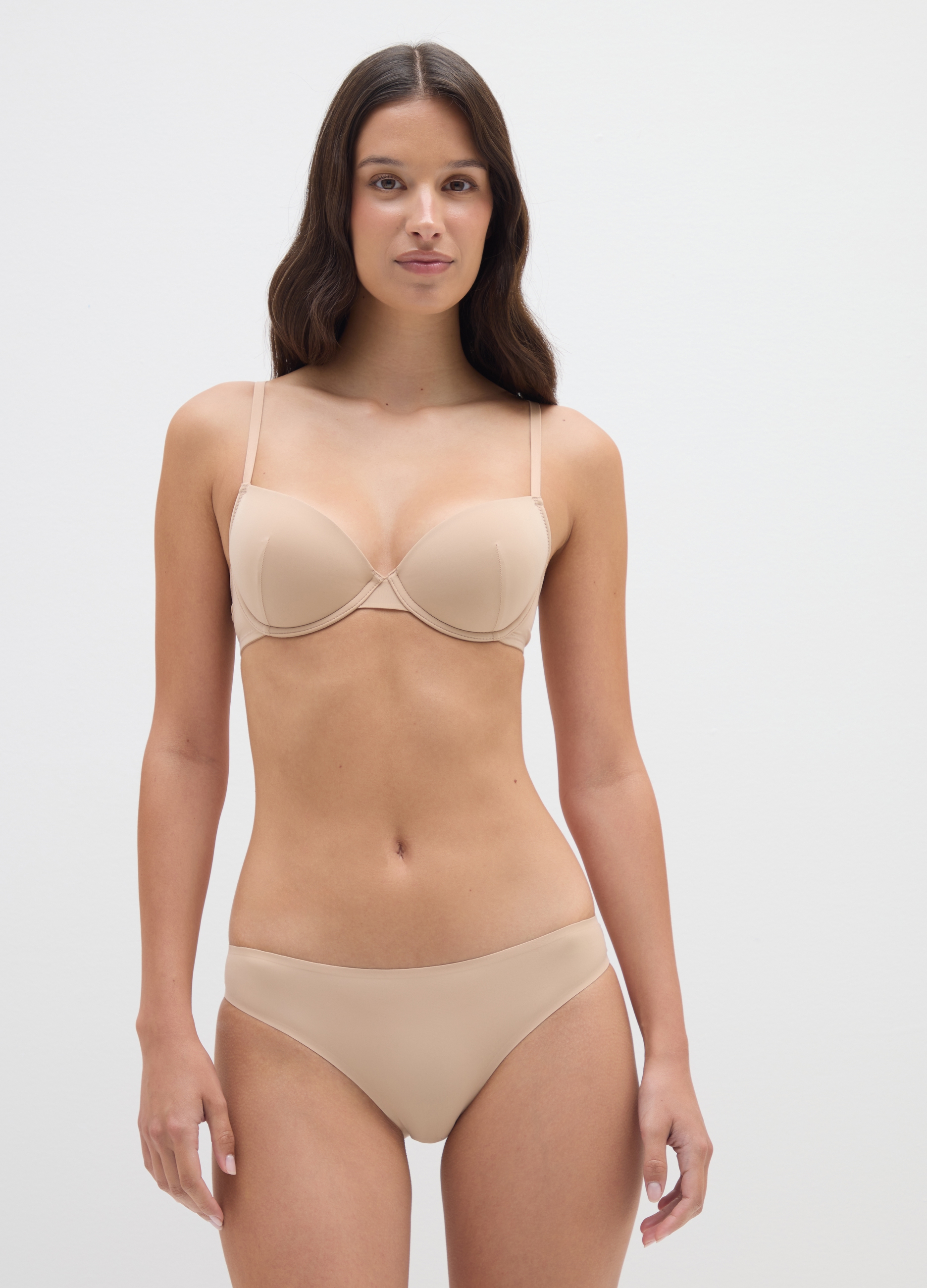 OVS, Slip In Cotone Elasticizzato Beige, Donna, Beige, Taglia: 4