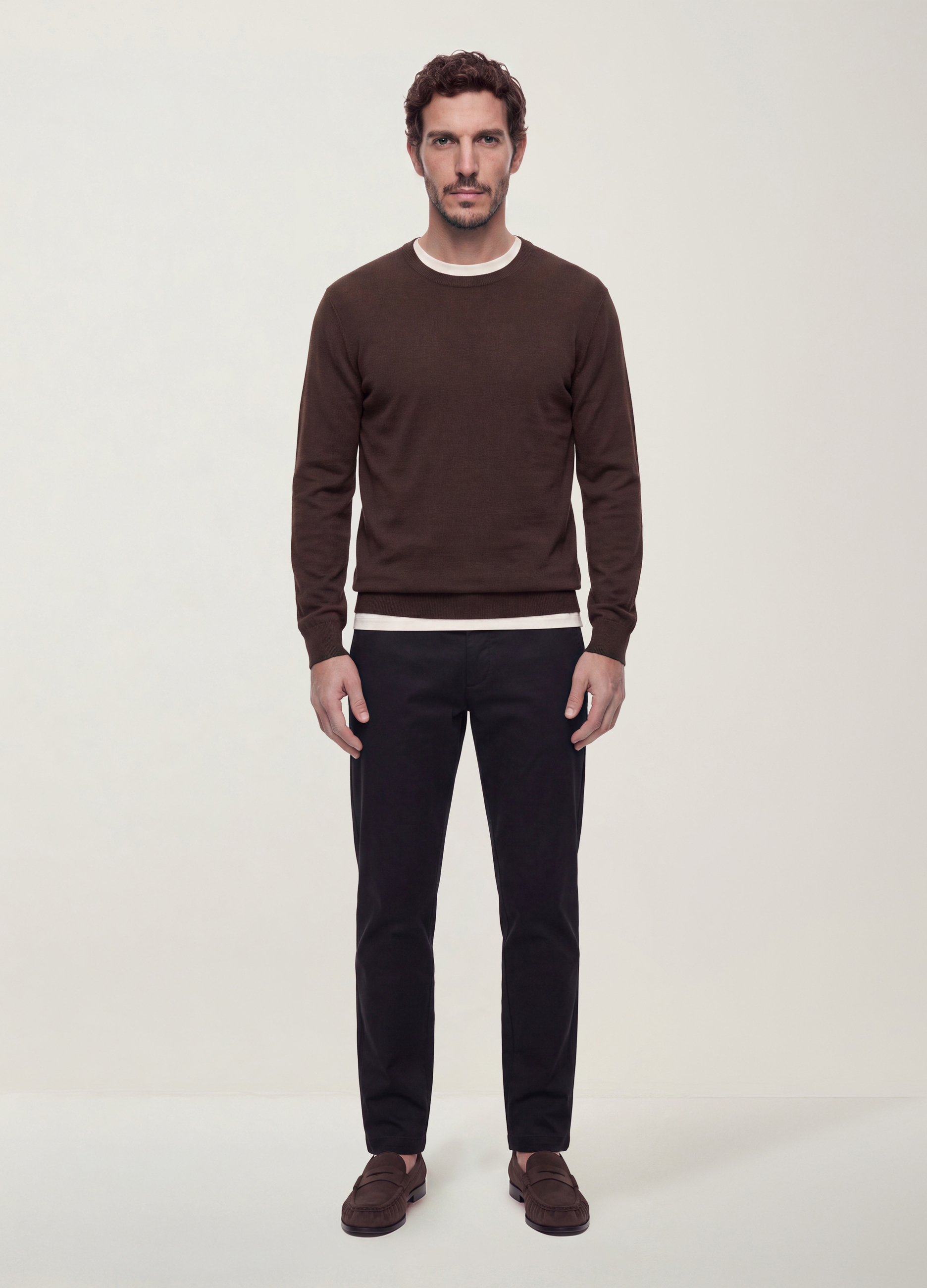 OVS, Pantaloni Chino Neri In Lyocell E Cotone Elasticizzato Slim Fit, Uomo, Nero, Taglia: 50
