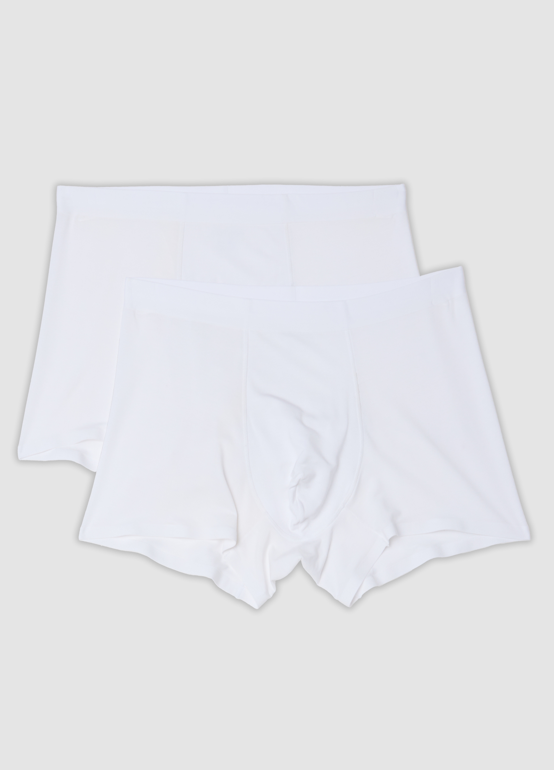 OVS, Bipack Boxer Bianchi In Modal Elasticizzato Regular Fit, Uomo, Bianco, Taglia: S