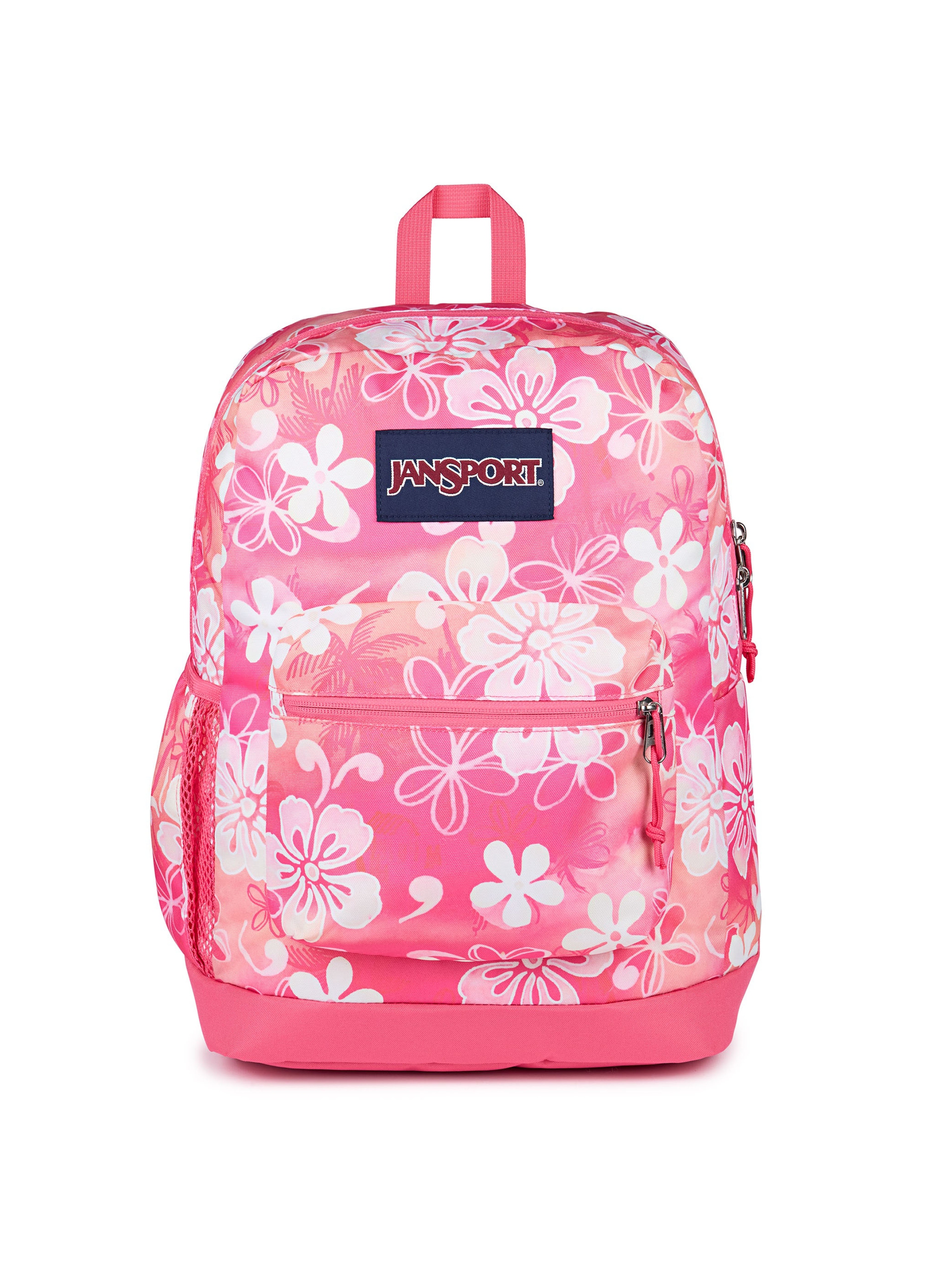 Mochila Unisex Cross Town Plus Con Estampado Floral, Hombre, Pink/White, Talla: FASUL