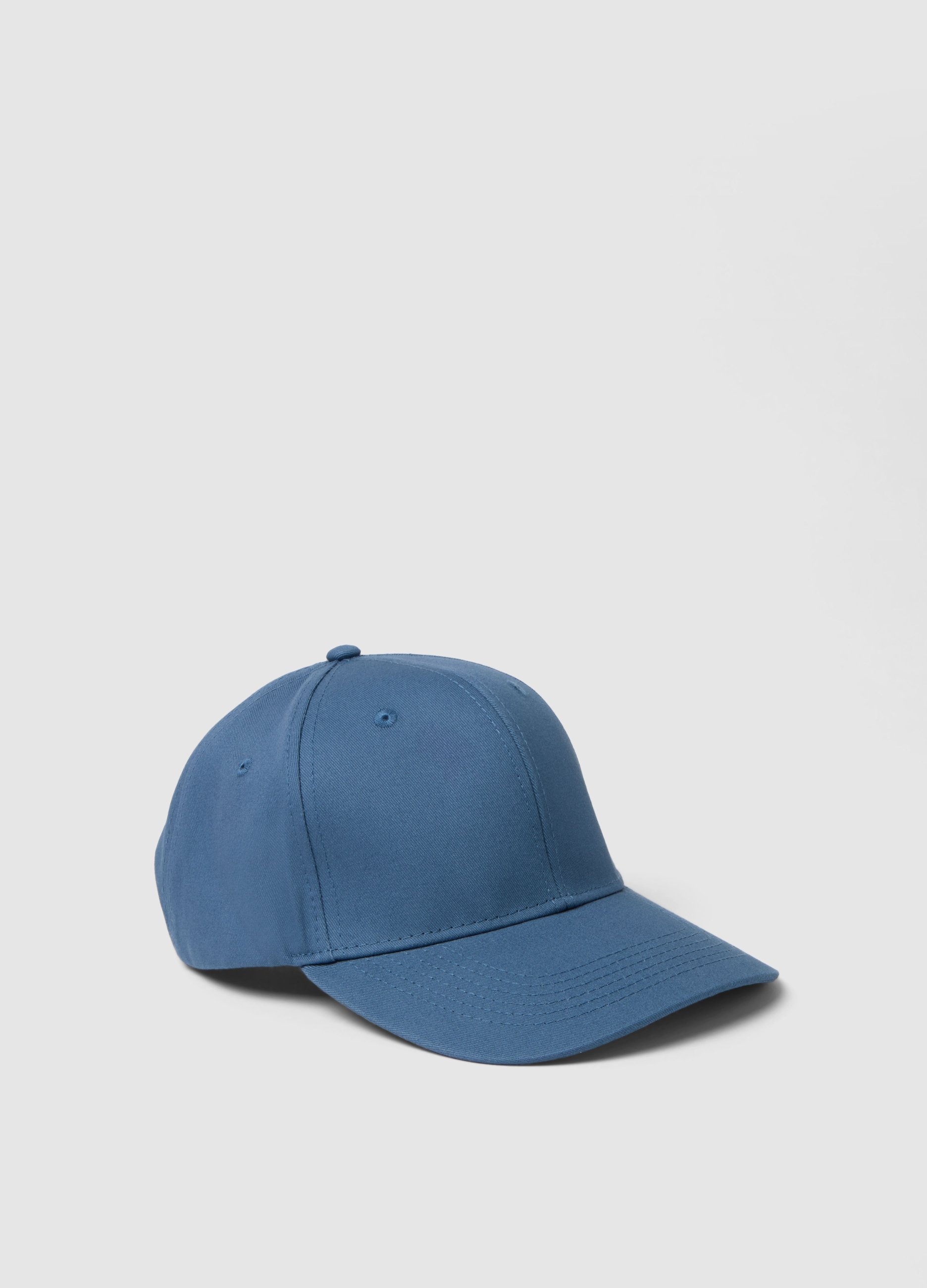 Gorra De Béisbol Azul De Algodón Puro Con Cierre Ajustable, Hombre, Azul suave, Talla: FASUL