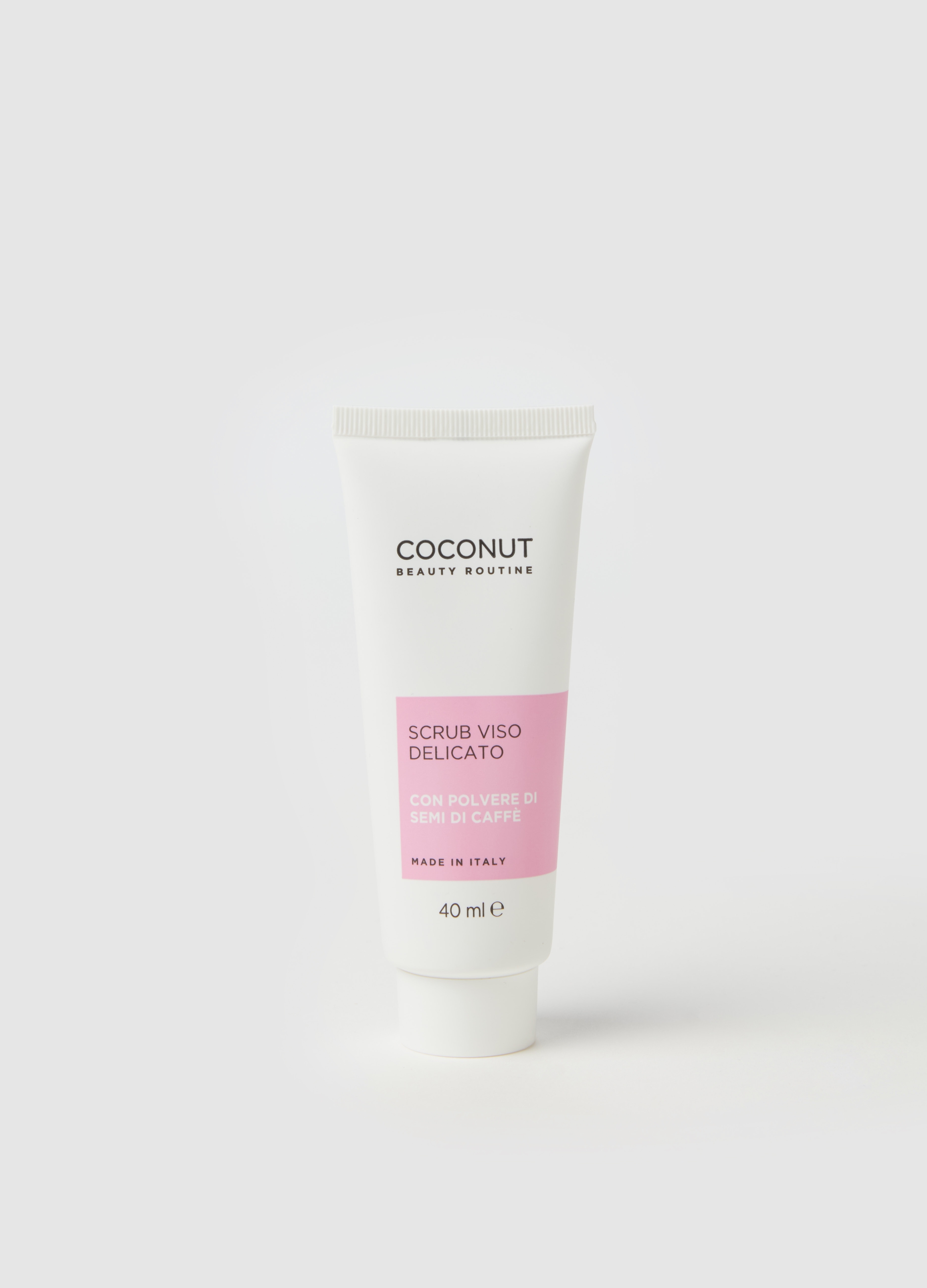 BEAUTY ROUTINE, Scrub Viso Al Cocco 40ml, Donna, Rosa, Taglia: FASUL