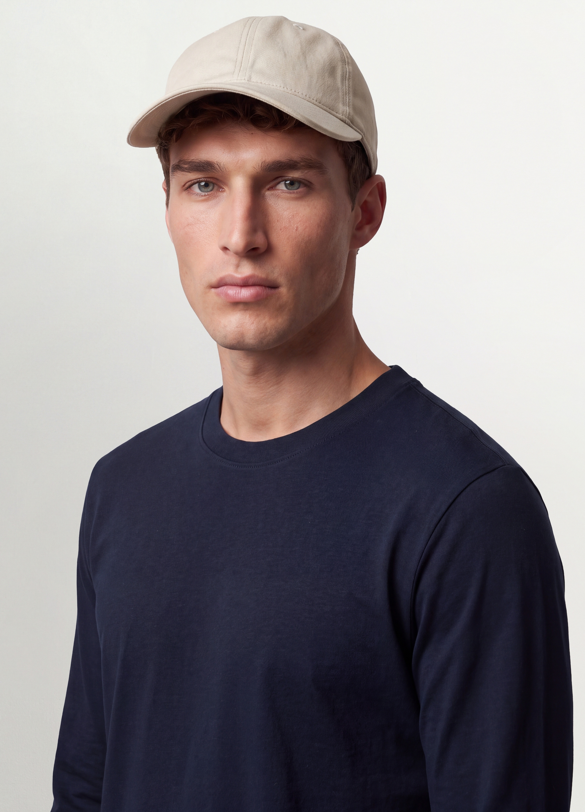 OVS, T-shirt Blu A Maniche Lunghe In Puro Cotone Organico Con Girocollo, Uomo, Blu, Taglia: L