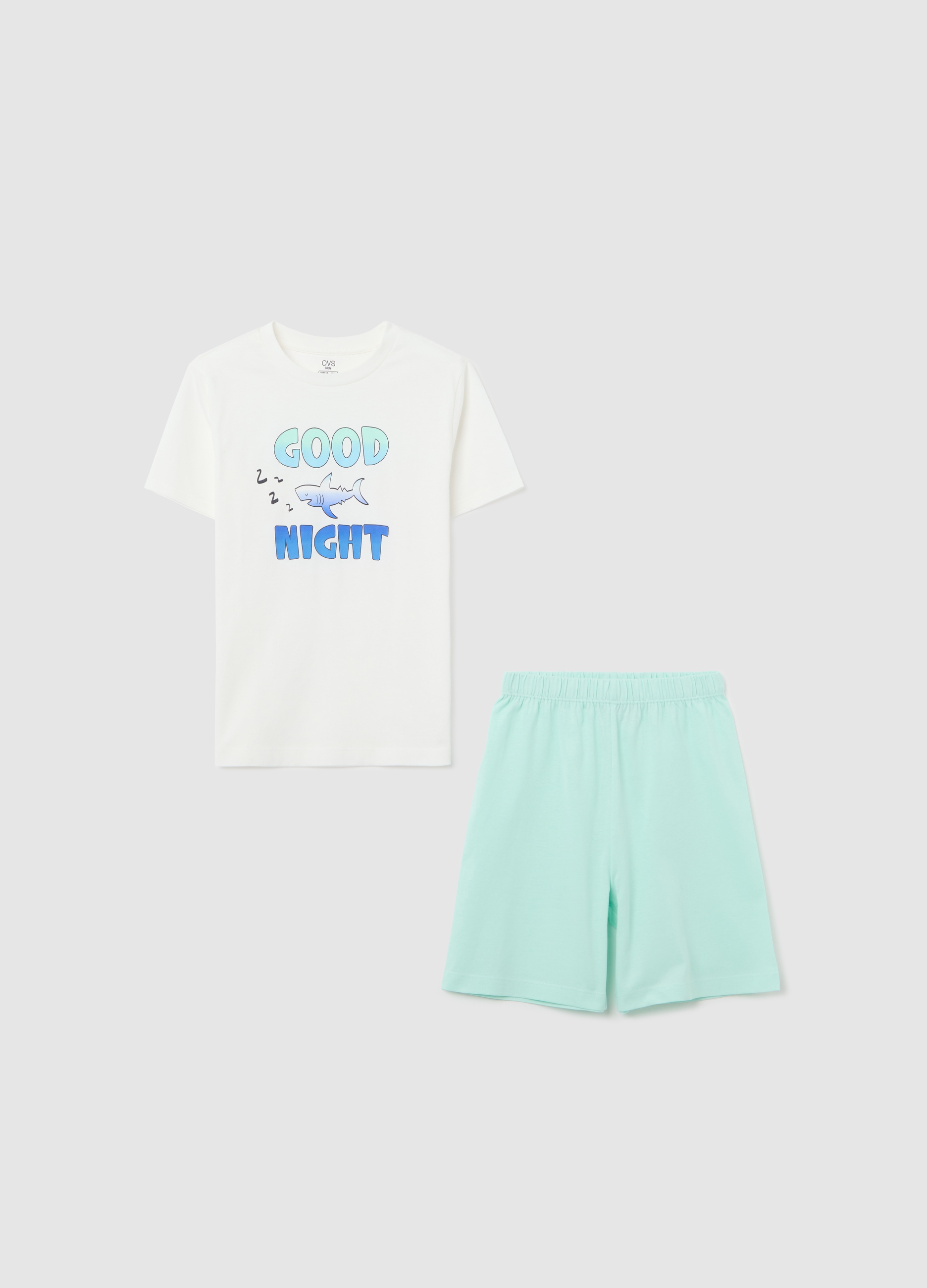 OVS, Pigiama Corto In Cotone, Bambino, Multicolor, Taglia: 3-4