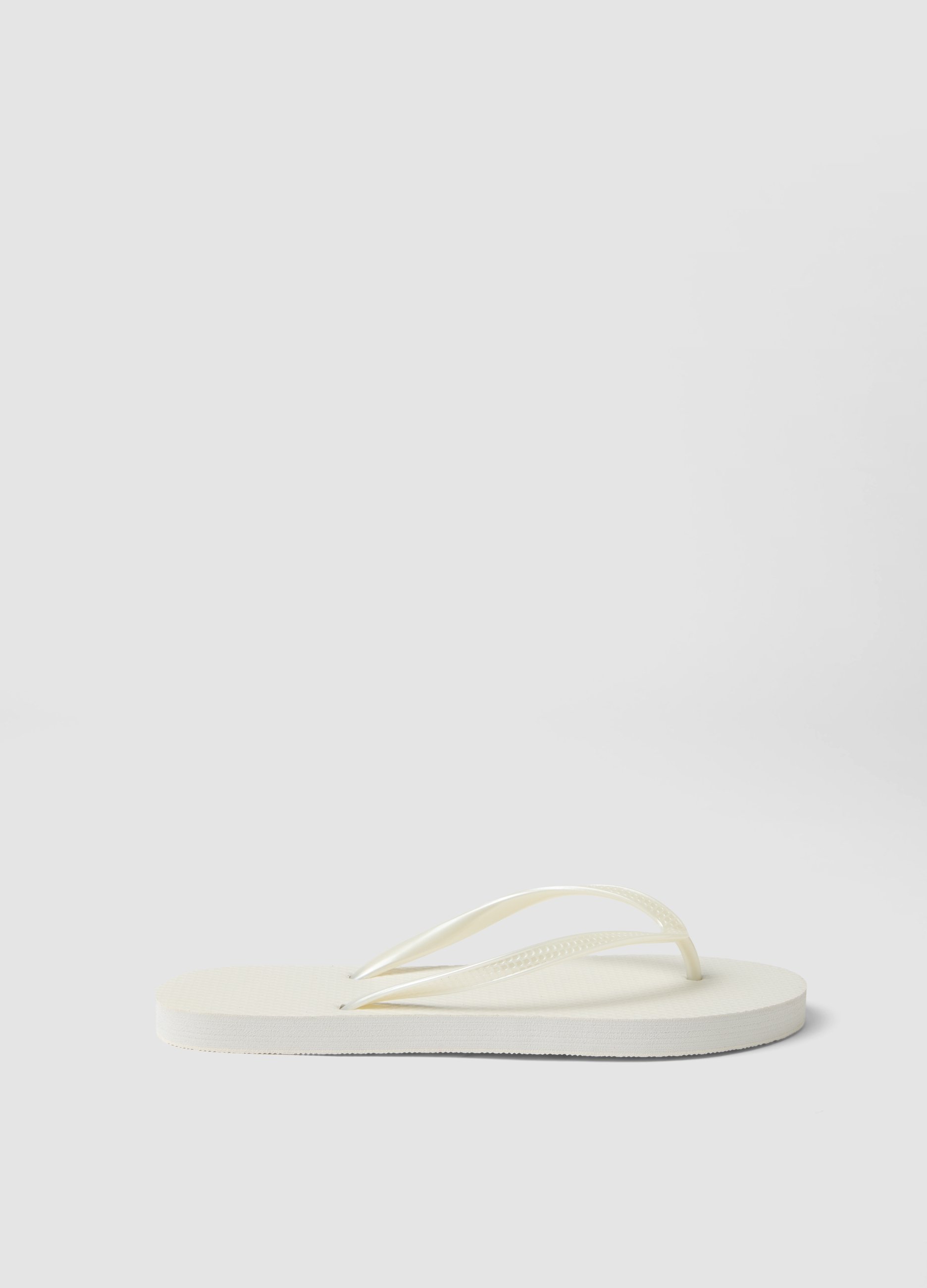 OVS, Infradito Classiche Bianche, Donna, Bianco, Taglia: 36