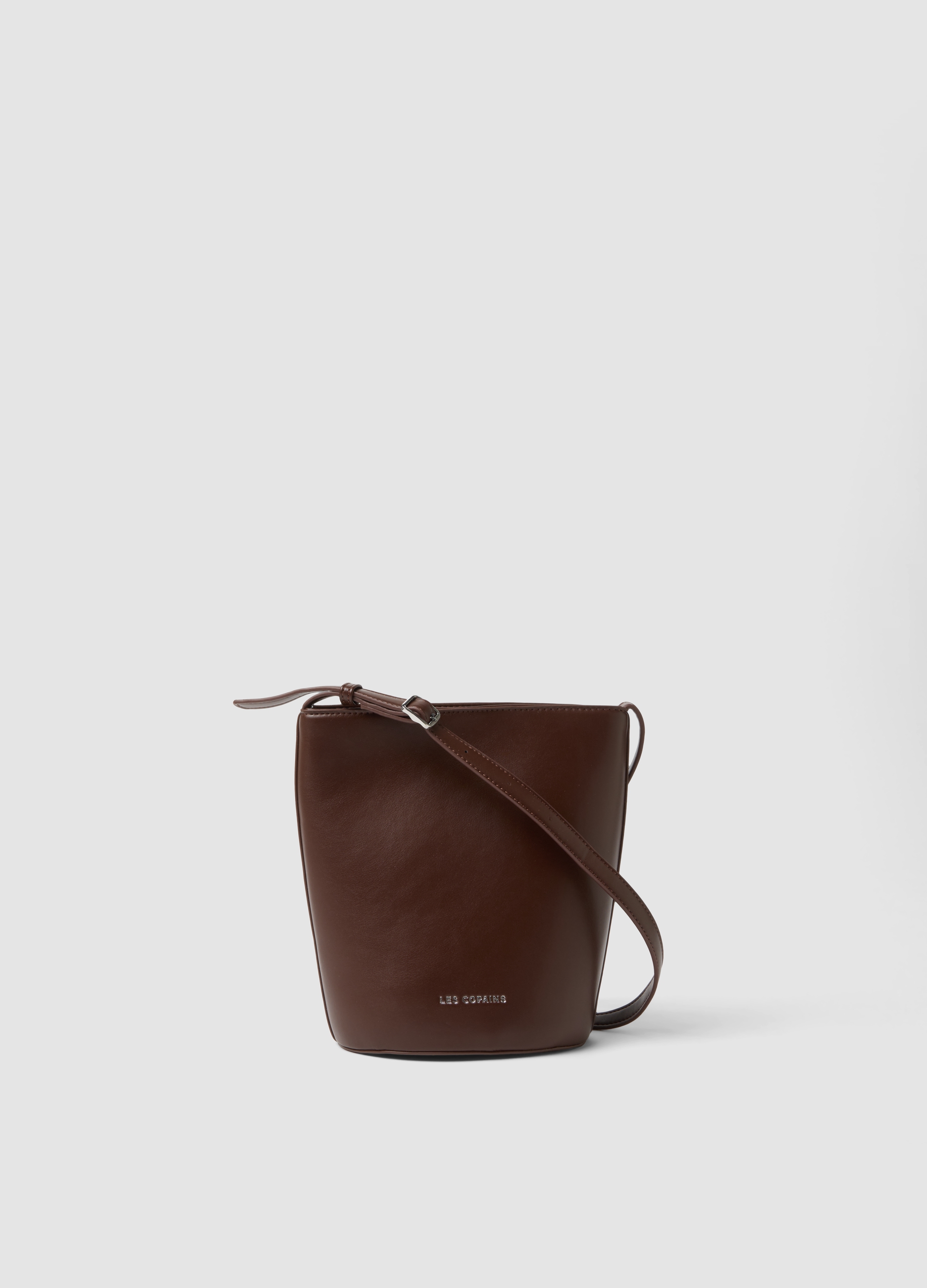 LES COPAINS, Borsa A Secchiello Marrone Con Tracolla Regolabile, Donna, Marrone, Taglia: ONE SIZE