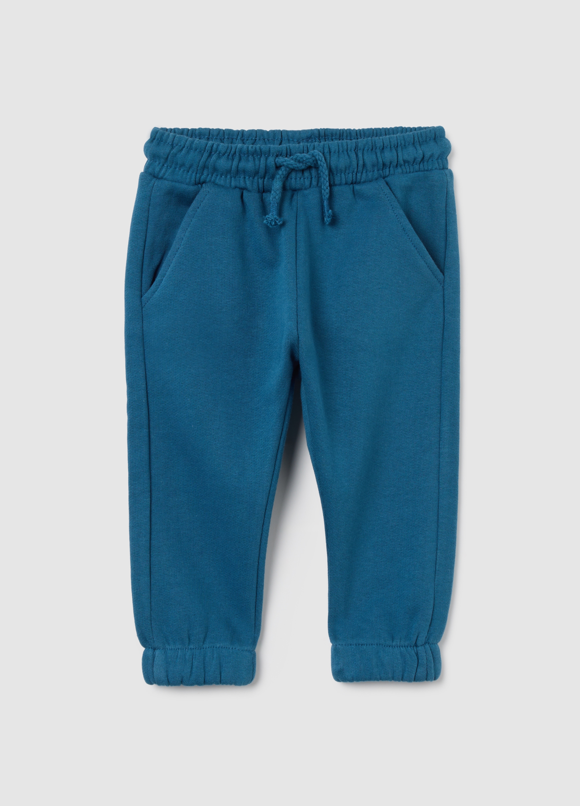FAGOTTINO, Pantalones Azules De Algodón Para Niños, Ajuste Regular, Niño, Blu Bluette, Talla: 12-18