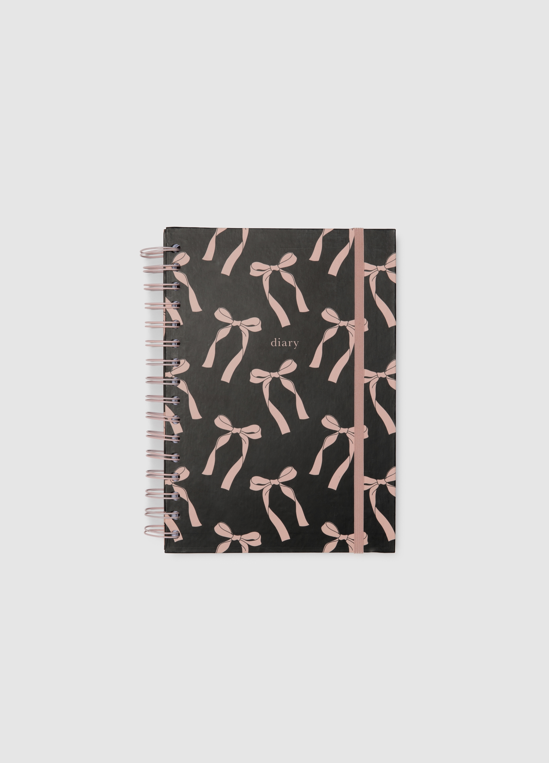 OVS , Quaderno In Carta Multicolor Con Fiocchi, Donna, Multicolor, Taglia: ONE SIZE