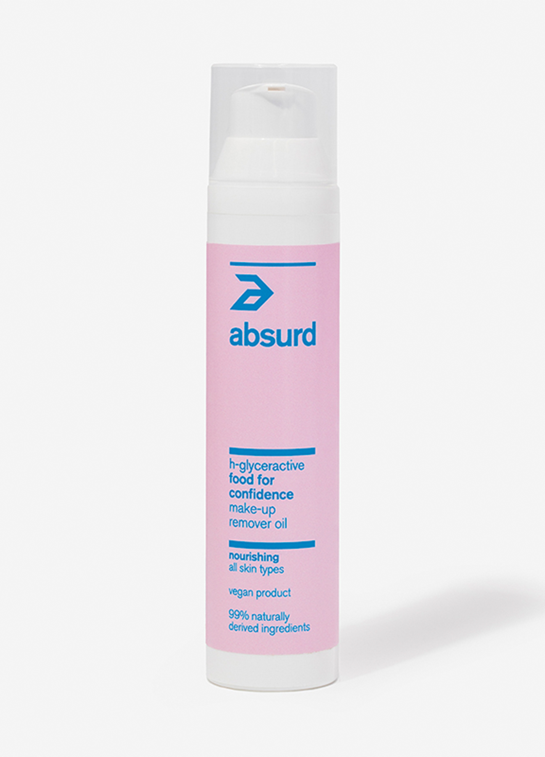 ABSURD, Olio Gel Struccante E Nutriente Food For Confidence, Donna, Rosa, Taglia: FASUL