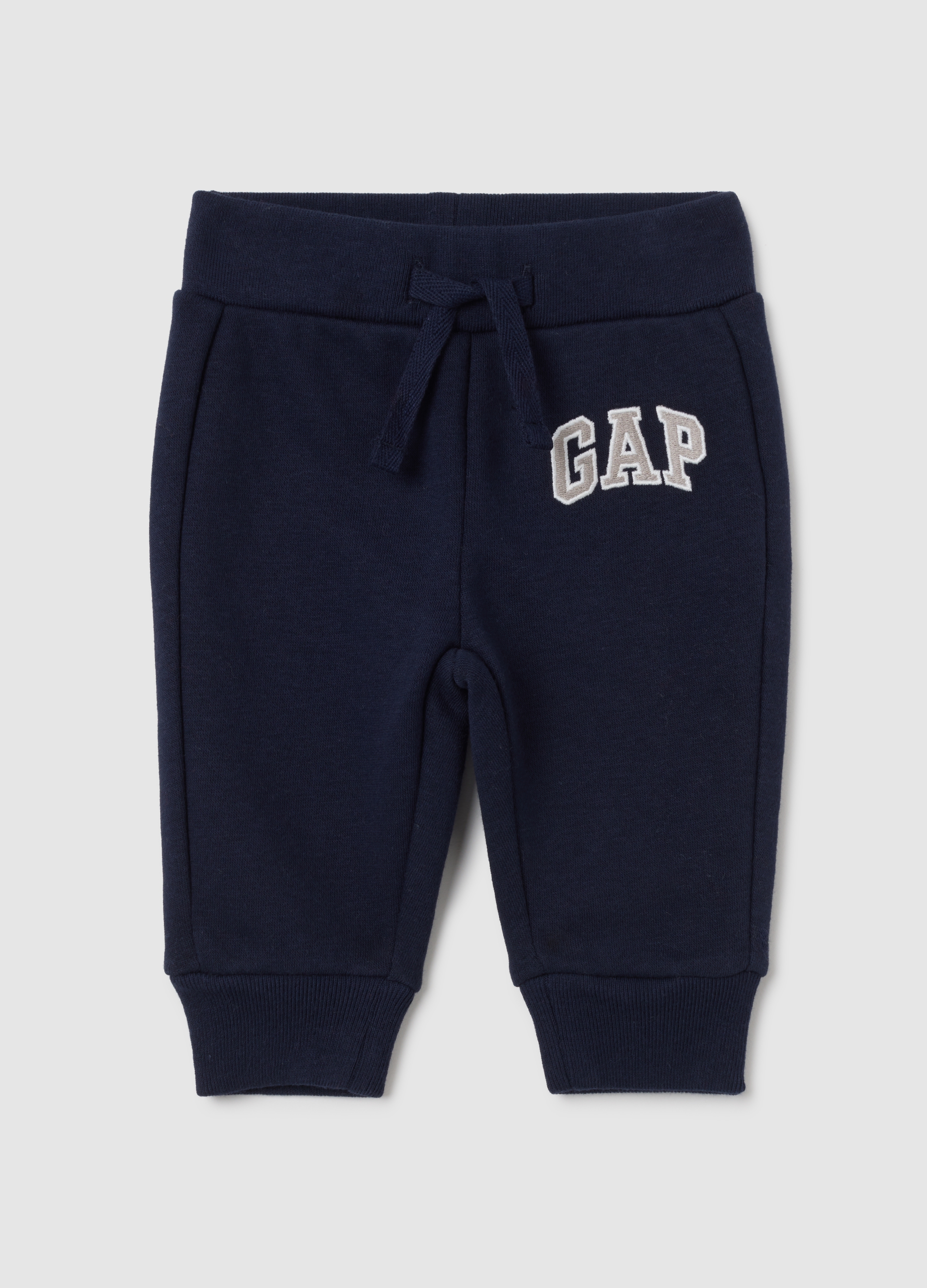 GAP KIDS, Joggers In Felpa Con Logo Gap, Unisex, Blu, Taglia: 6-12M/62-74