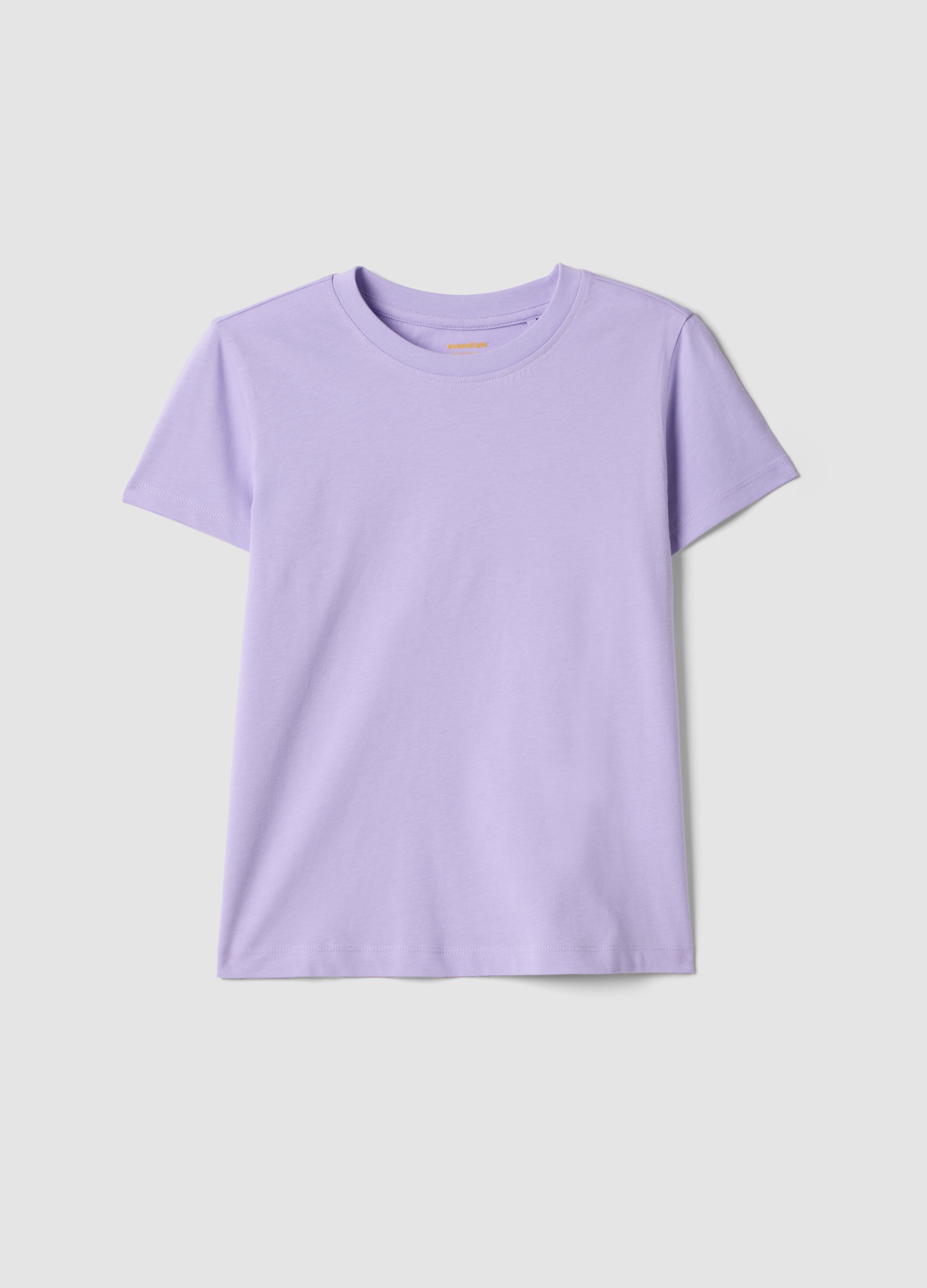 OVS KIDS, Camiseta Morada De Algodón Puro Para Niña, Corte Regular, Niña, Lavanda, Talla: 13-14