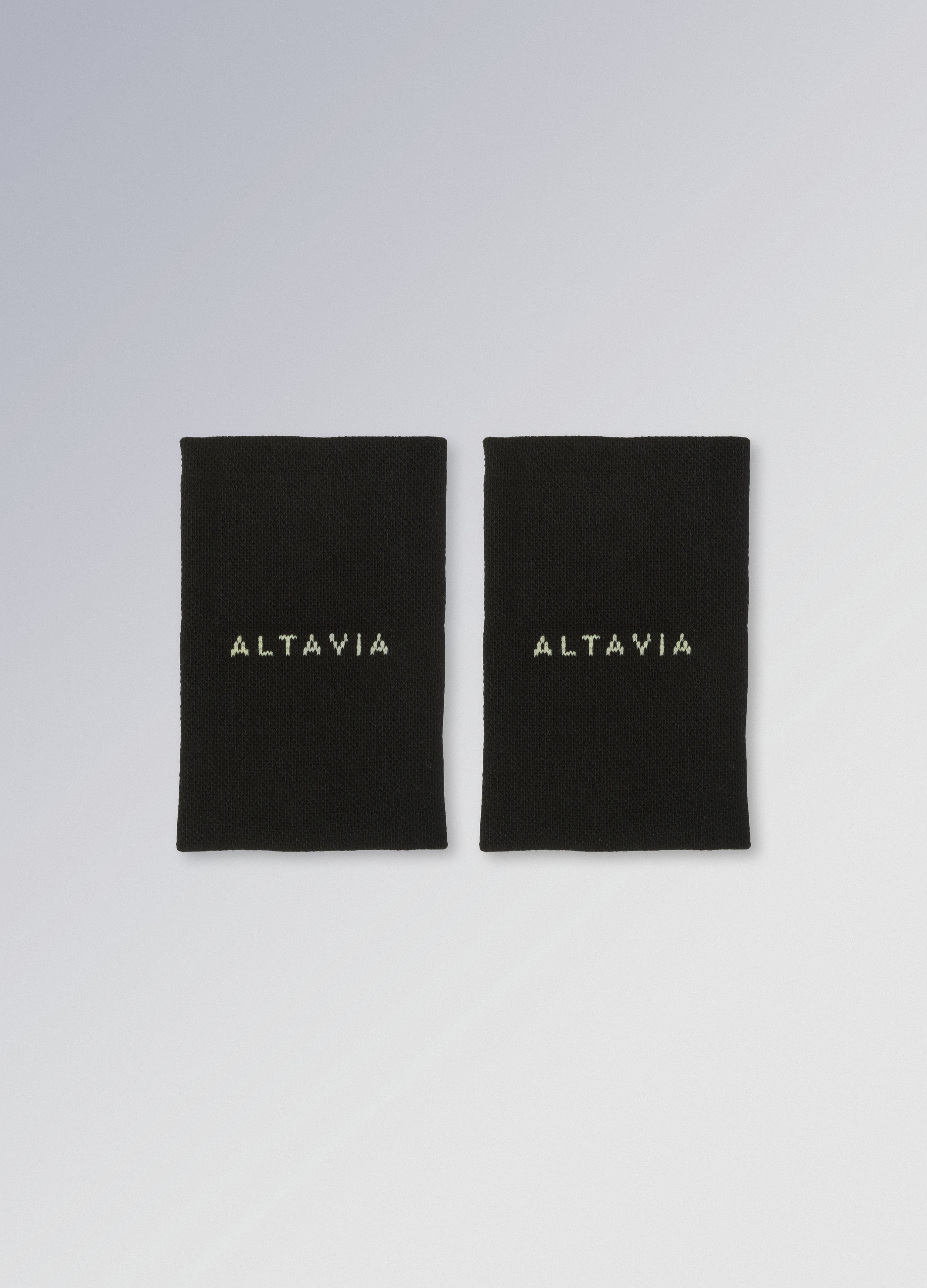 ALTAVIA COURT, Polsini Neri In Cotone Elasticizzato Altavia Court, Uomo, Nero, Taglia: ONE SIZE