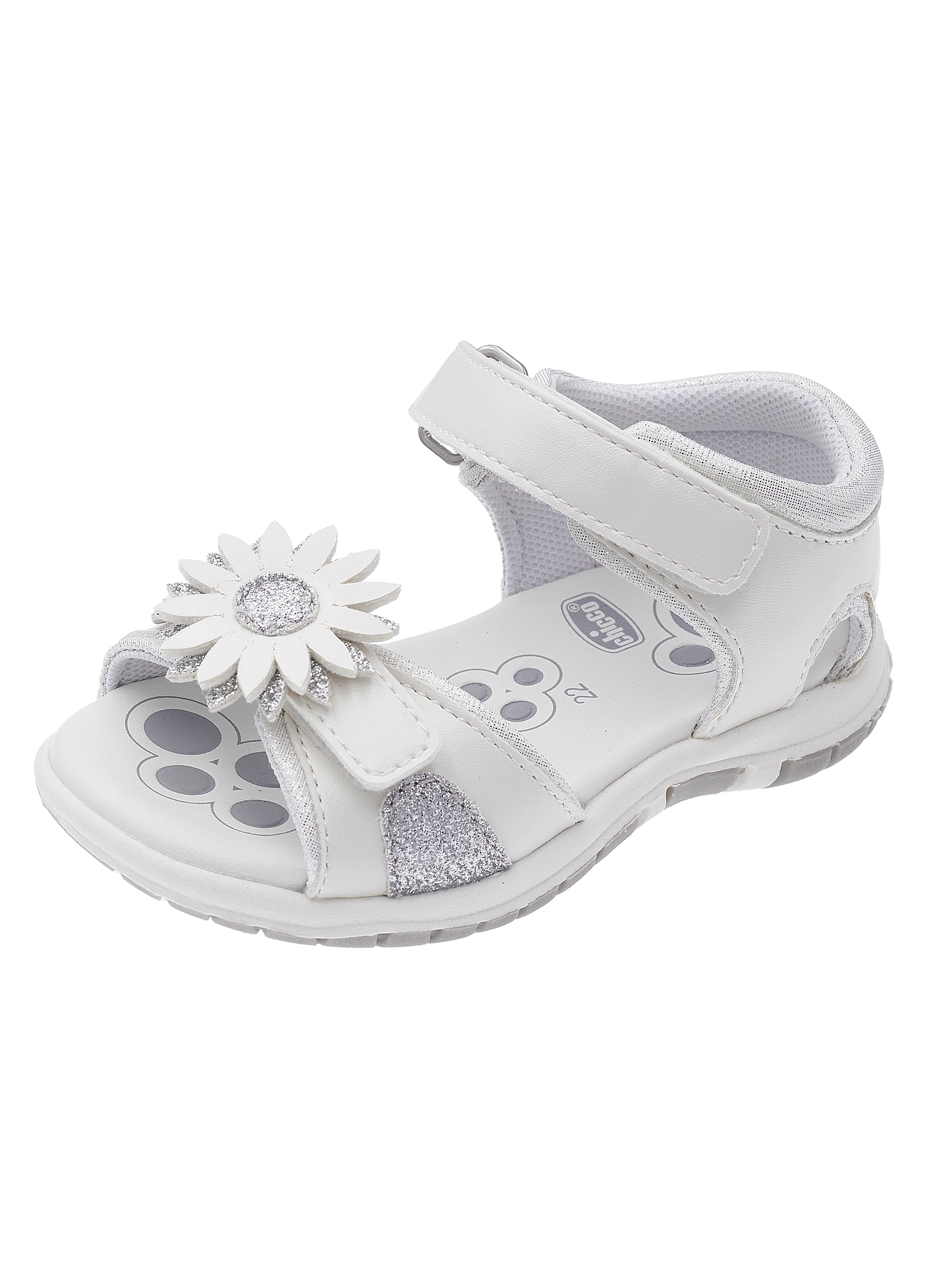 OVS, Sandalias Flaviana, Niña, Blanco óptico, Talla: 26