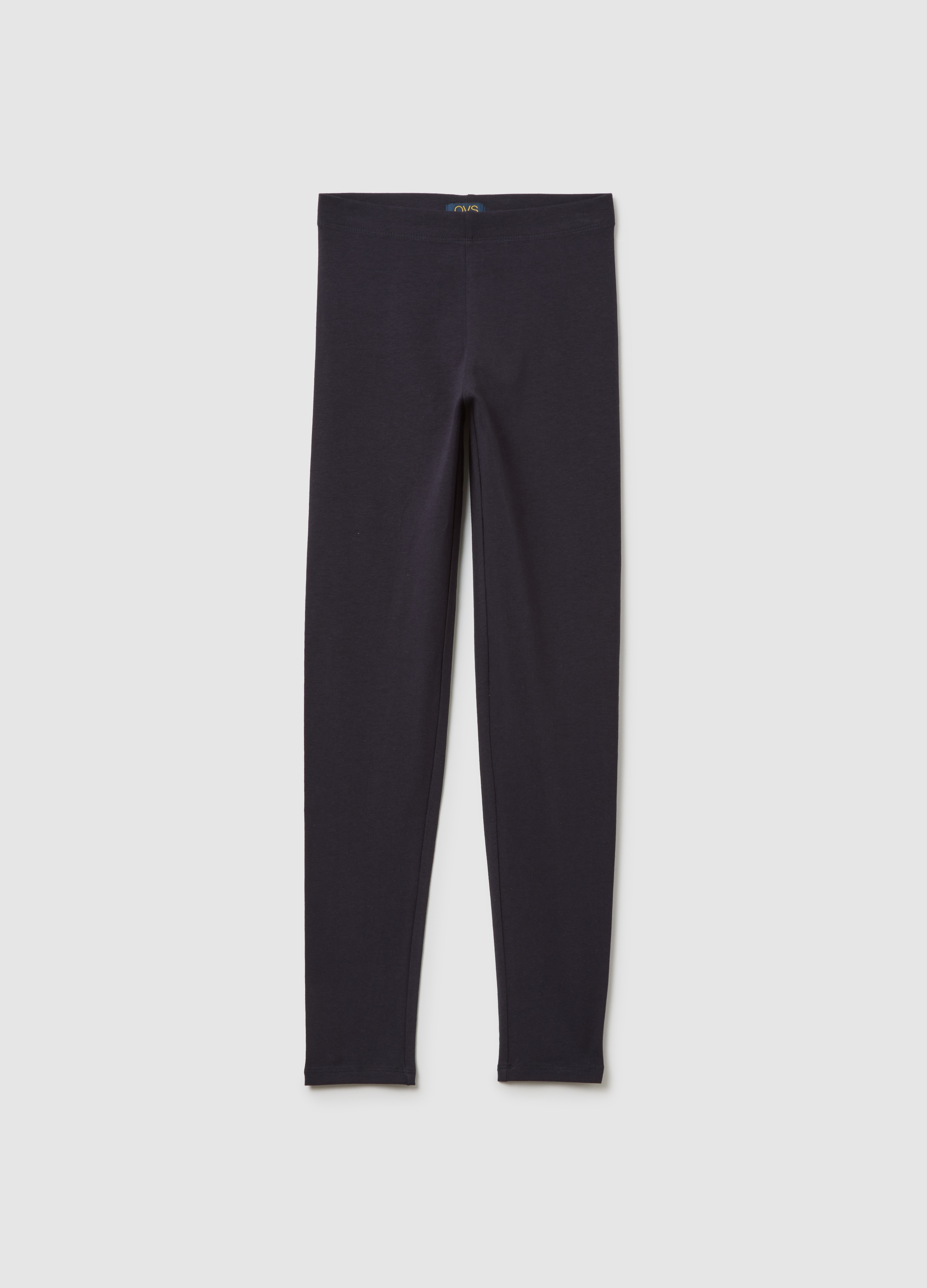 OVS, Skinny Fit Baumwoll-leggings In Blau Für Mädchen, Mädchen, Dunkelblau, Größe: 10-11