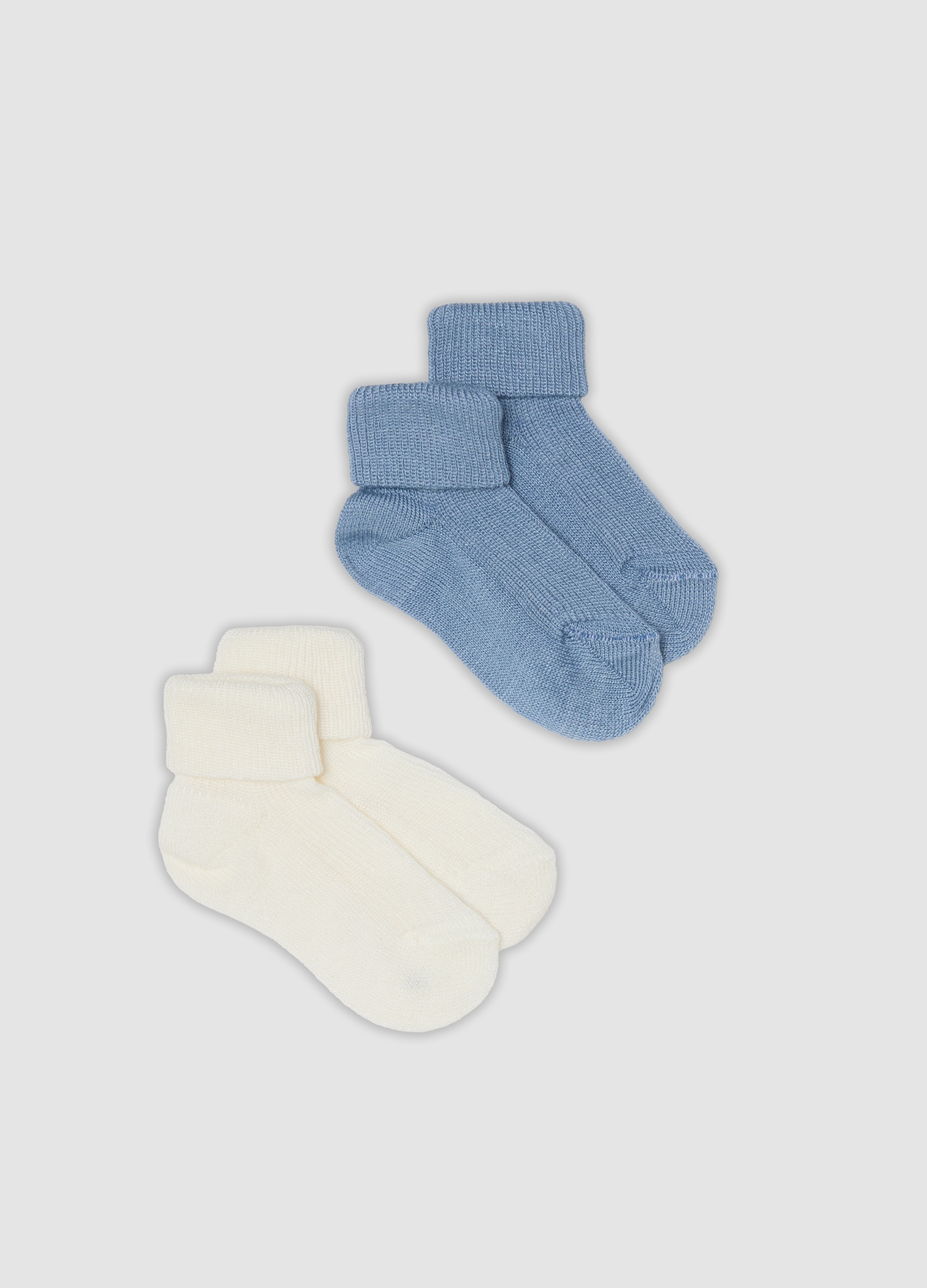 FAGOTTINO, Bipack Di Calze Corte Multicolor Per Neonato, Multicolor, Taglia: 3-6