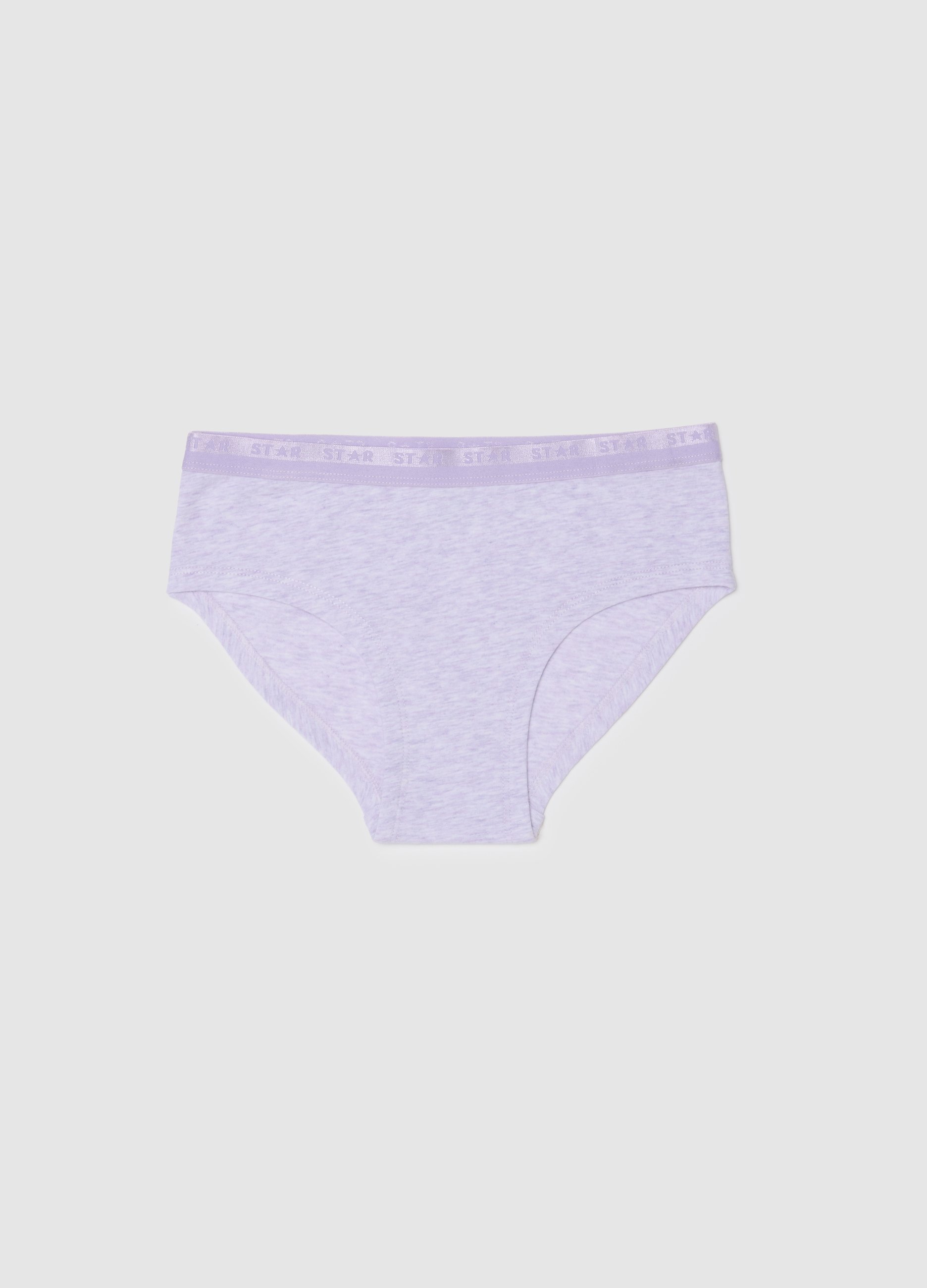 OVS KIDS, Bragas De Algodón Elástico Morado Para Niñas, Ajuste Regular, Niña, Morado, Talla: 14-15