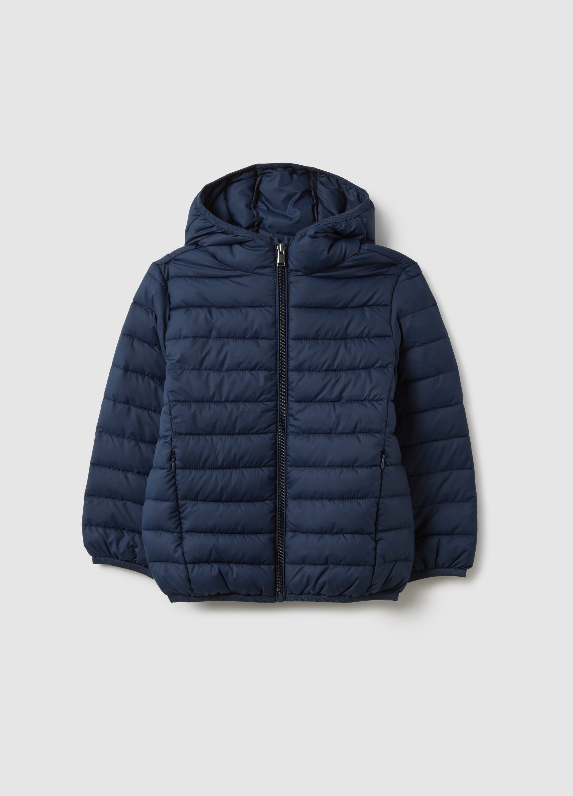 OVS KIDS, Giacca Blu Imbottita Da Bambino Regular Fit Water Repellent, Blu, Taglia: 8-9