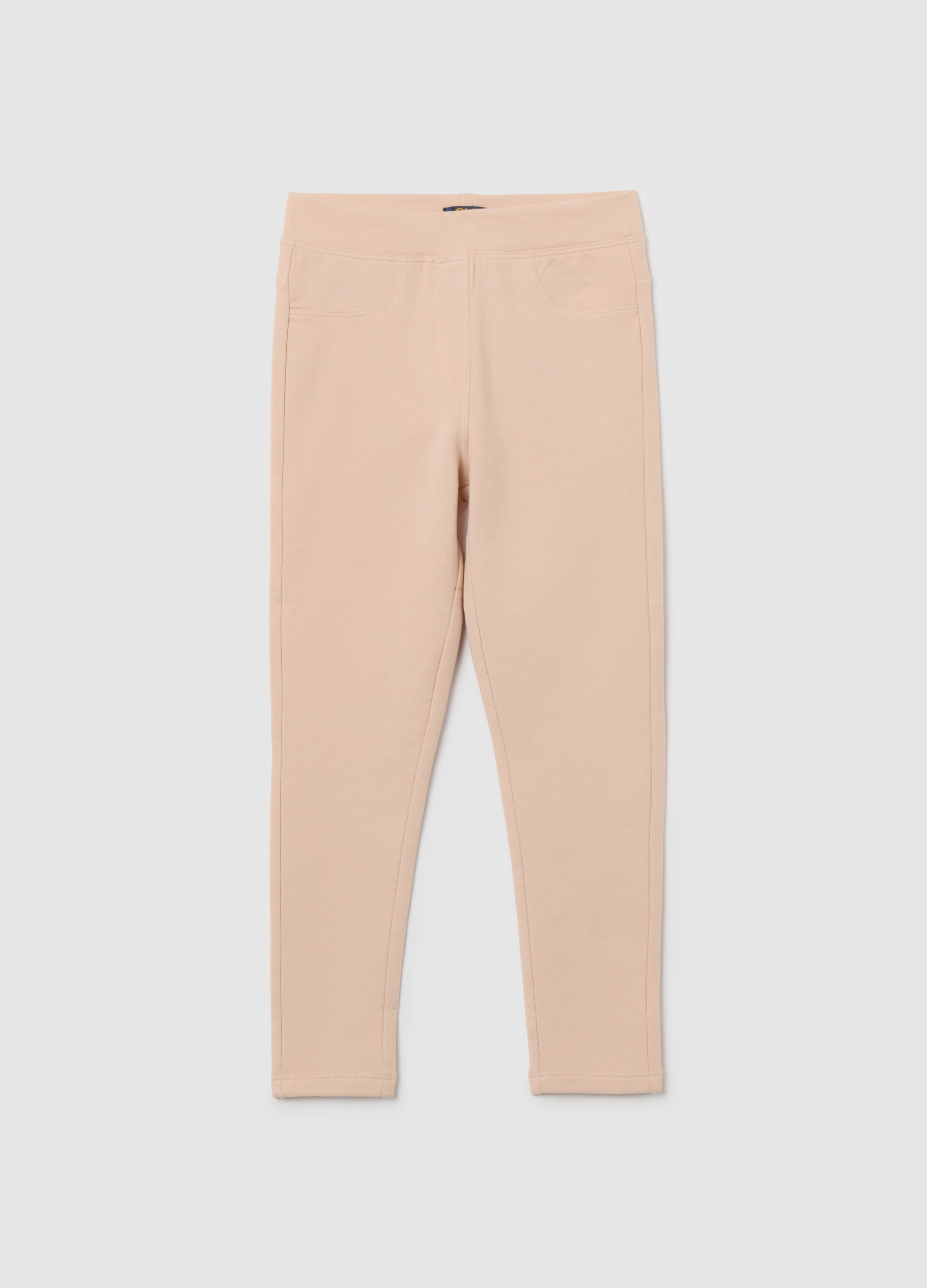 OVS KIDS, Leggings Rosas Elásticos, Niña, Beige Claro, Talla: 9-10