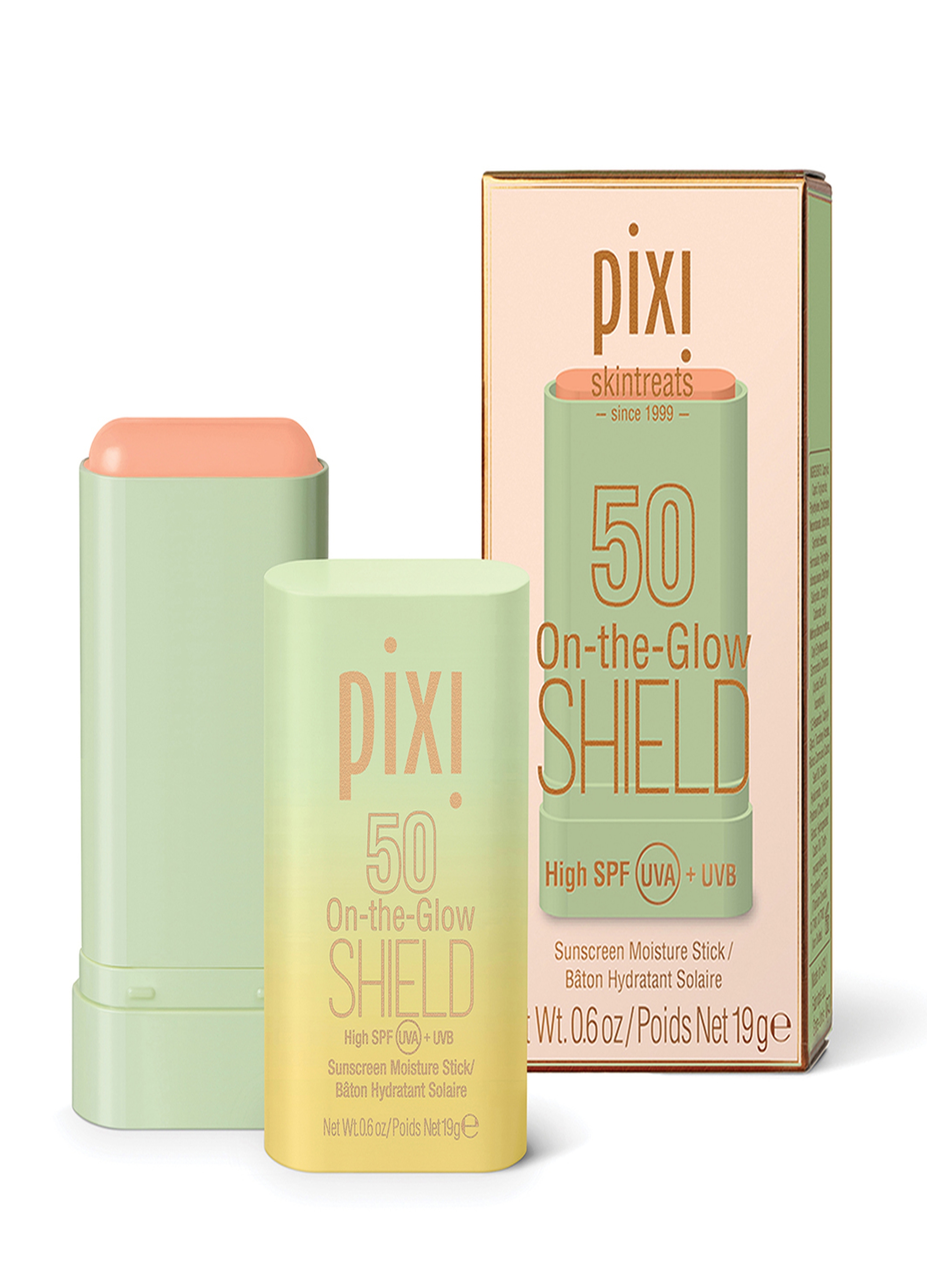 PIXI, Pixi Spf On-the-glow Shield 0.6 Oz / 19 G, Donna, Beige, Taglia: FASUL