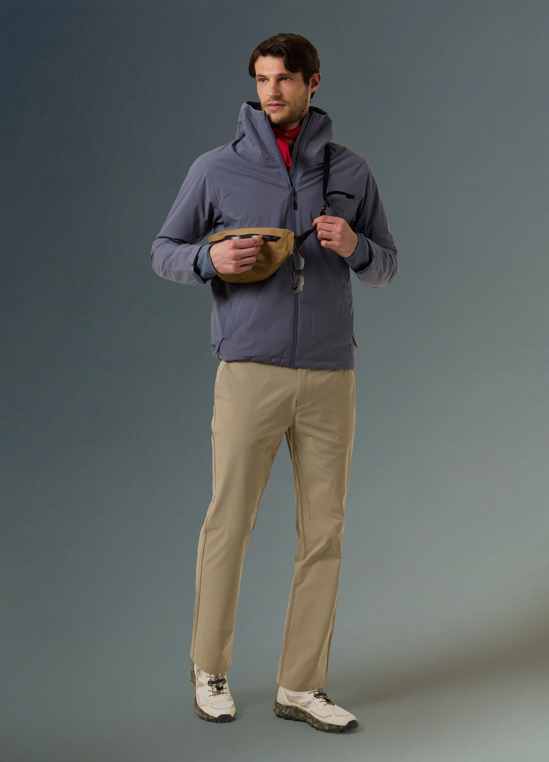 ALTAVIA, Chaqueta Raincore Altavia Con Deborah Compagnoni, Hombre, Azul intenso, Talla: XL