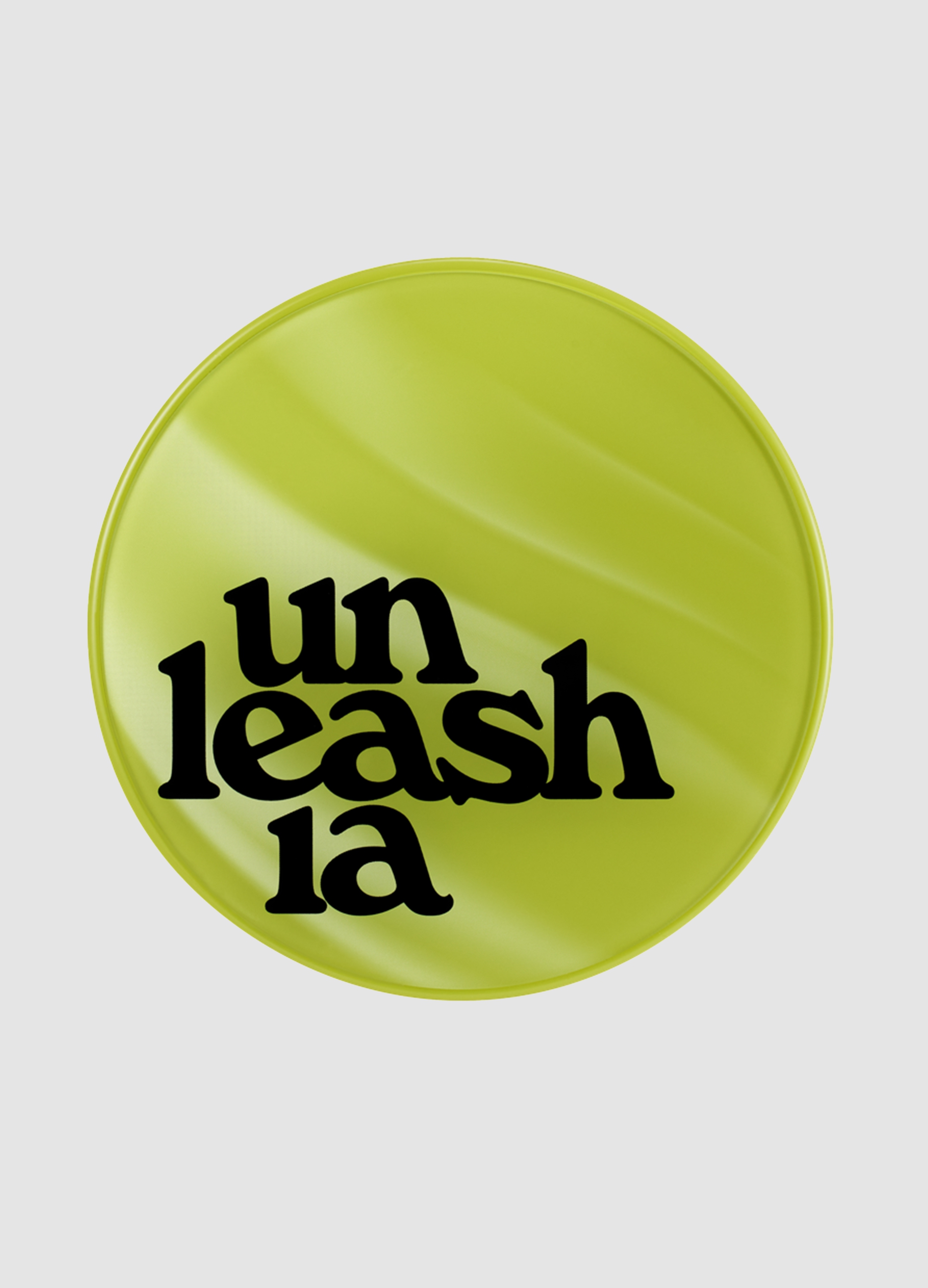 UNLEASHIA, Satin Wear Healthy-green Cushion Re-feel Case - Make-up Coreano, Donna, Verde, Taglia: FASUL