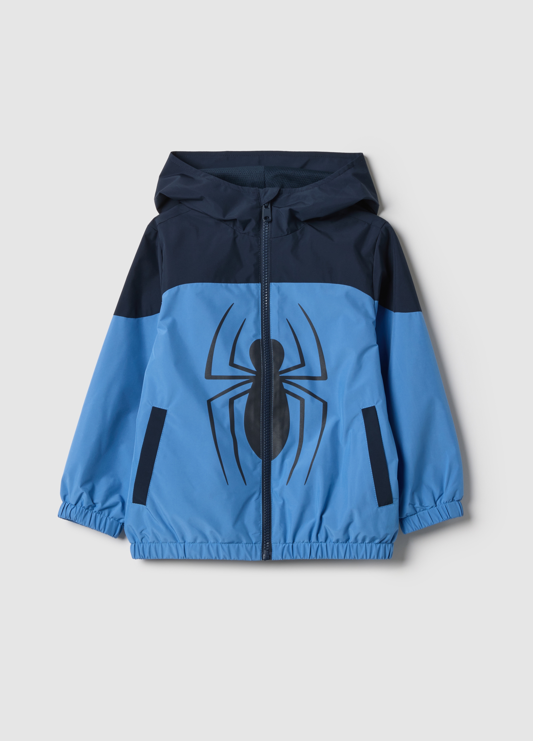 MARVEL, Giacca Multicolor Da Bambino Regular Fit Con Logo Spiderman, Multicolor, Taglia: 6-7