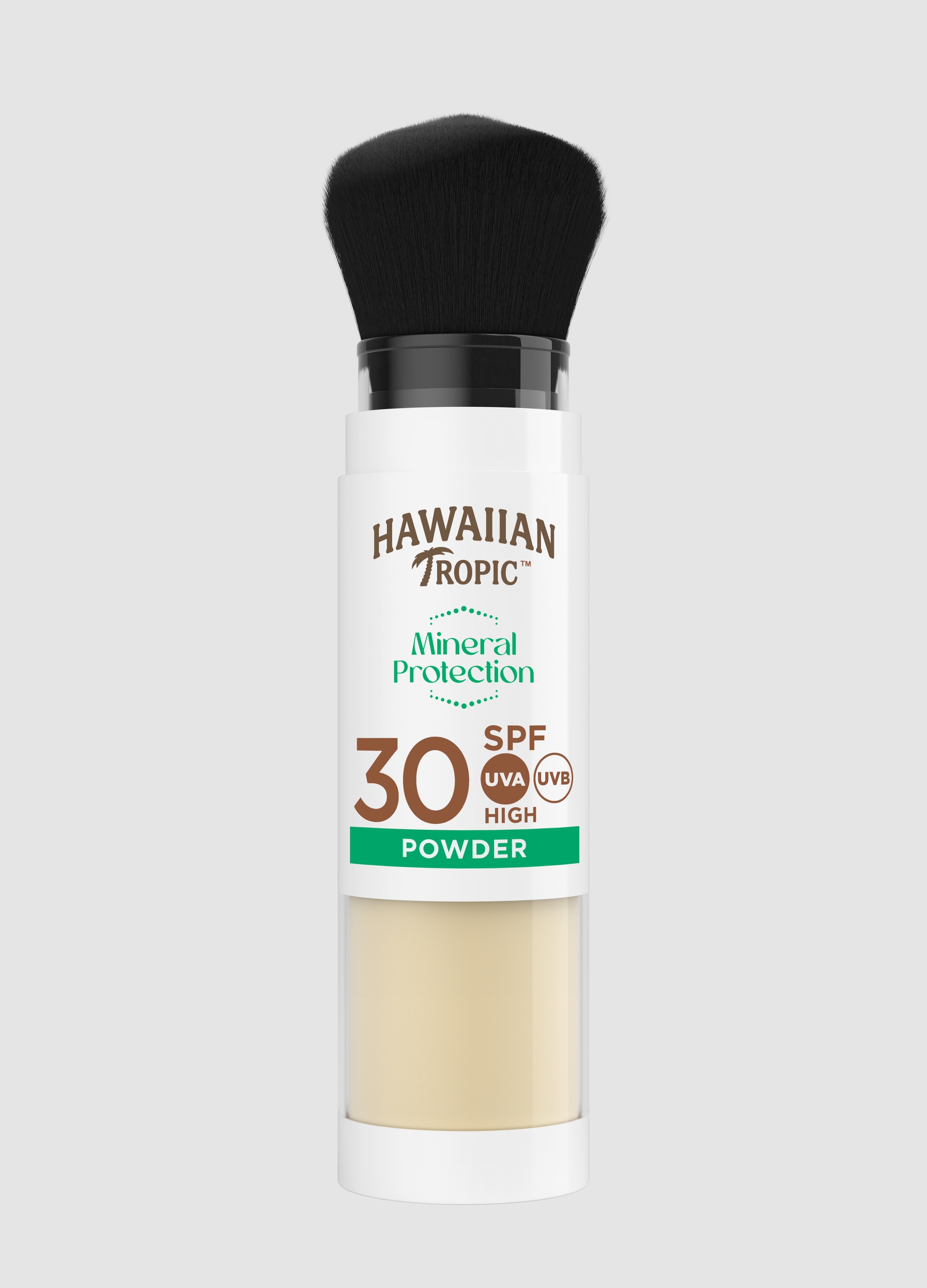 HAWAIAN TROPIC, Mineral Powder Brush Spf 30, Donna, Bianco, Taglia: FASUL