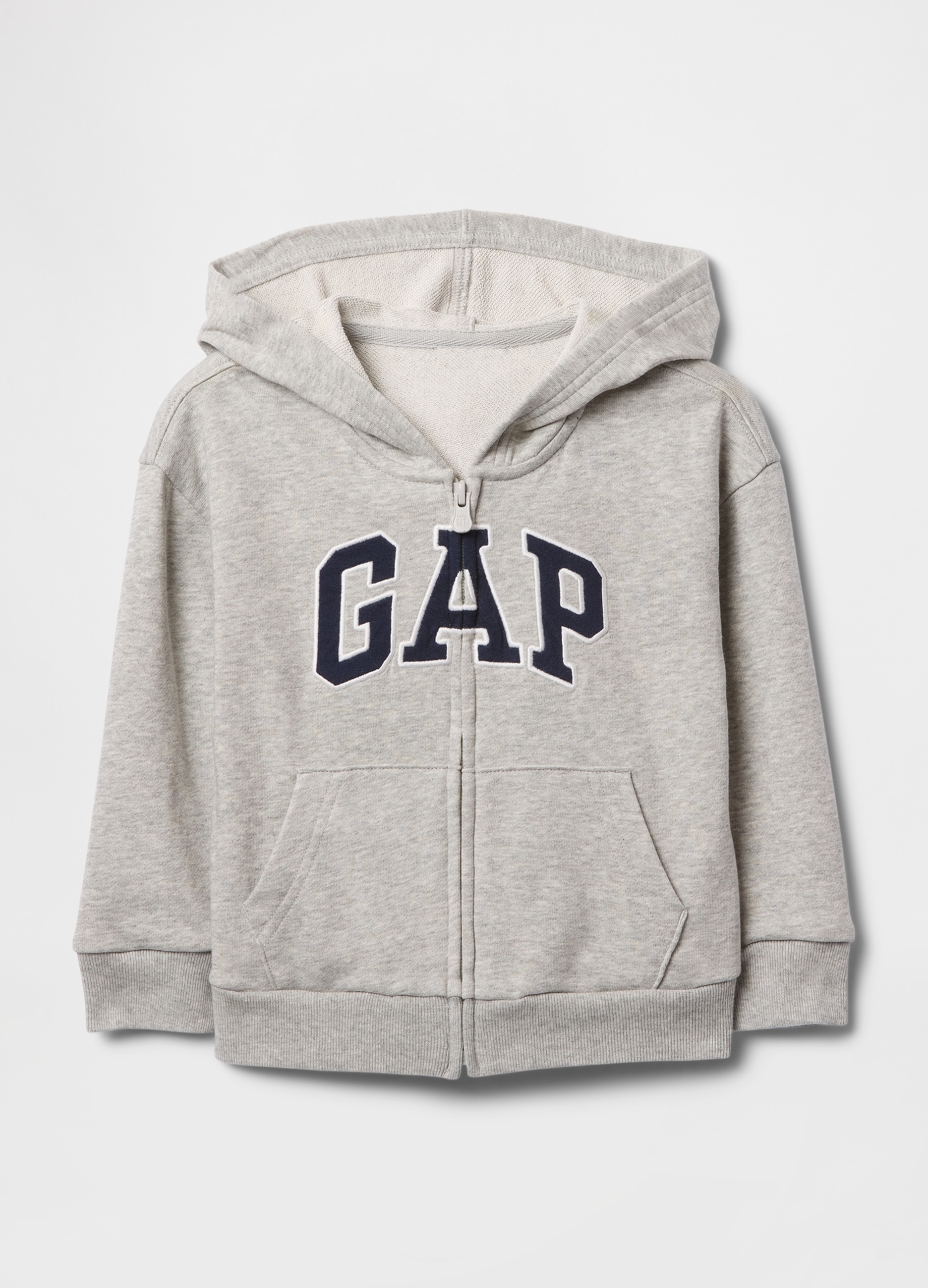 GAP KIDS, Felpa Con Cappuccio, Unisex, Grigio, Taglia: 6-12M/69-74
