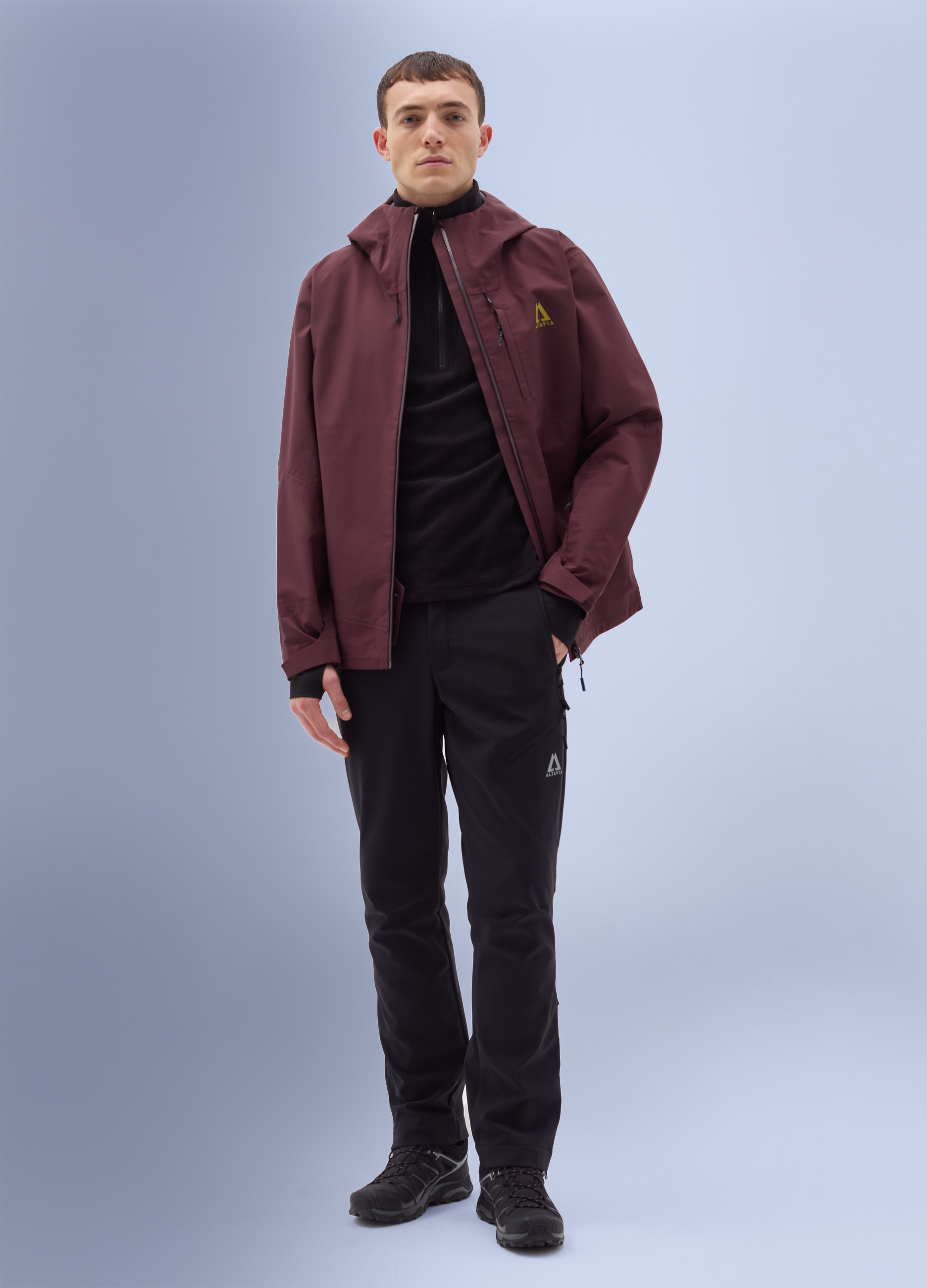 Pantalón Senderismo Térmico Altavia By Deborah Compagnoni, Hombre, Negro, Talla: XL