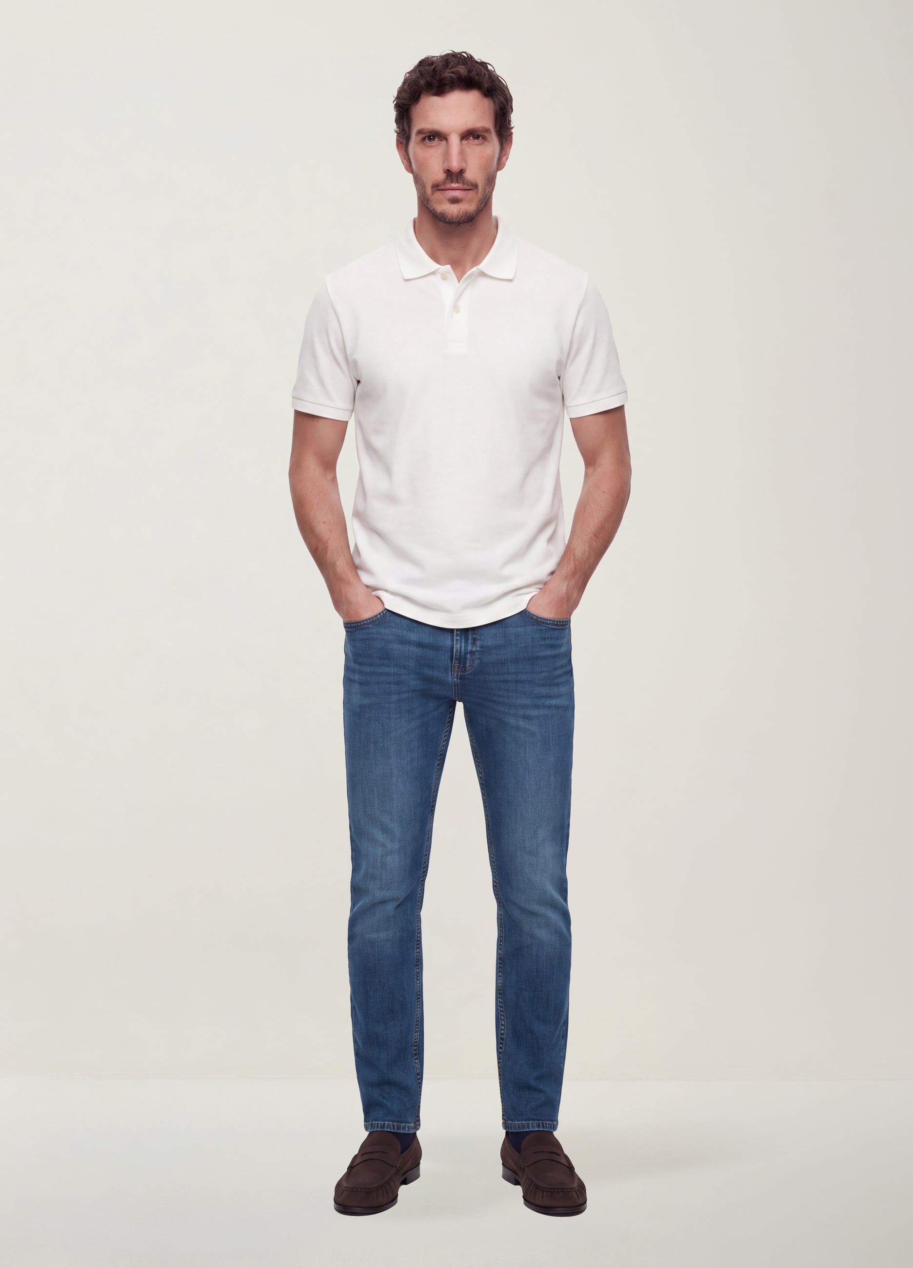 REPUBLIC OF DENIM, Jeans Blu Skinny In Cotone Elasticizzato, Uomo, Blu, Taglia: 52