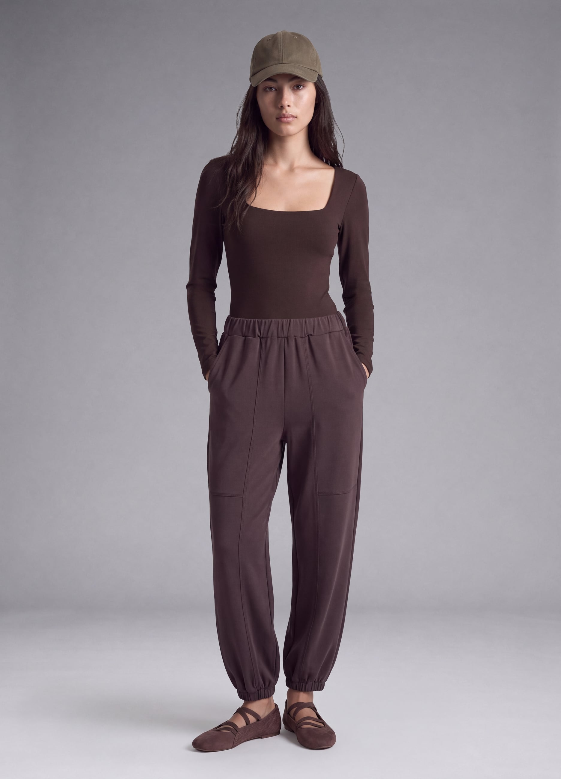 Altavia Studio, Pantaloni Sportivi Viola In Tessuto Soft-touch Altavia Studio, Donna, Viola, Taglia: L
