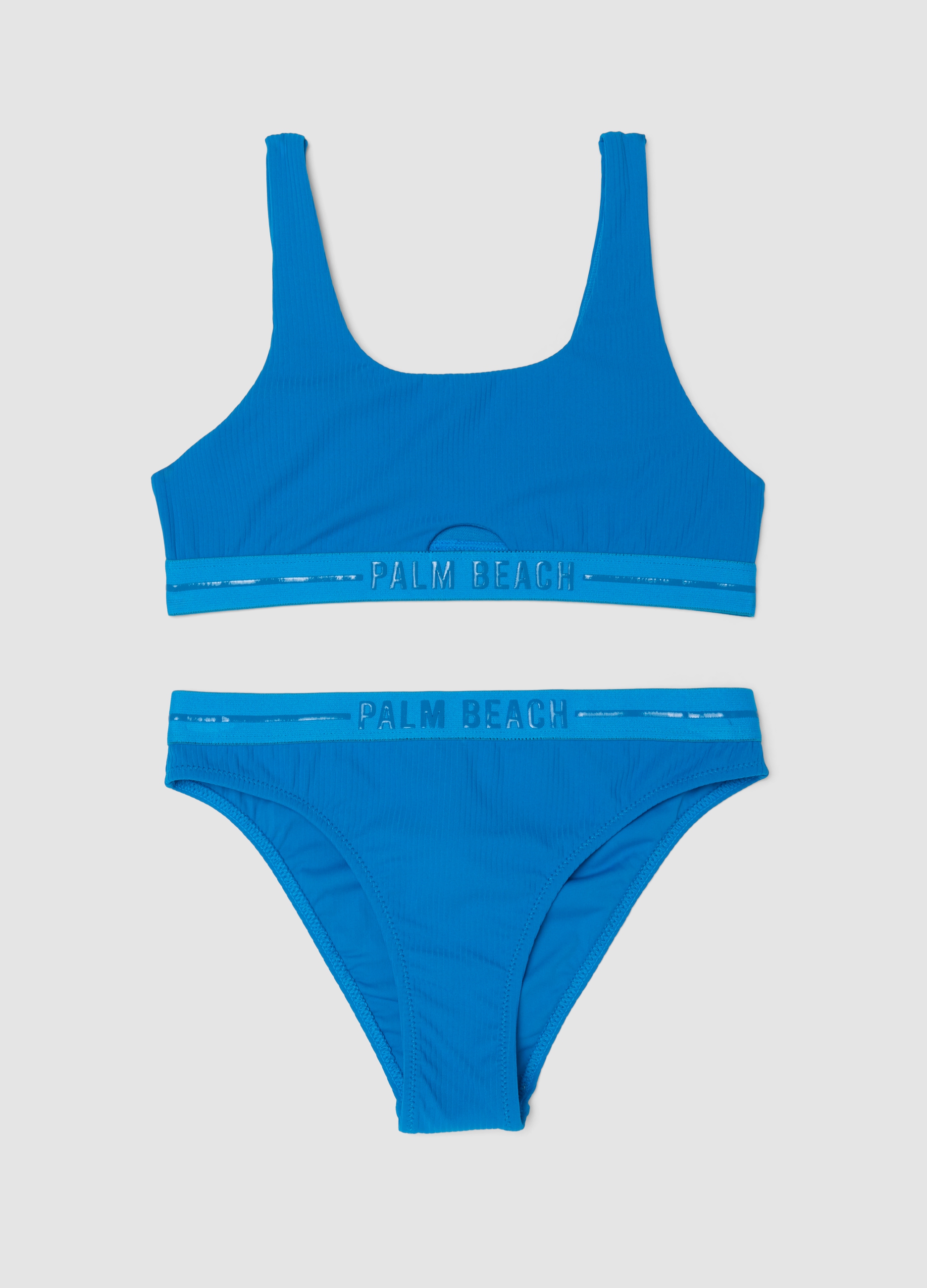 Ovs Kids Mädchen Blu Blauer Bikini Aus Elastischem Material, Größe: 10-11