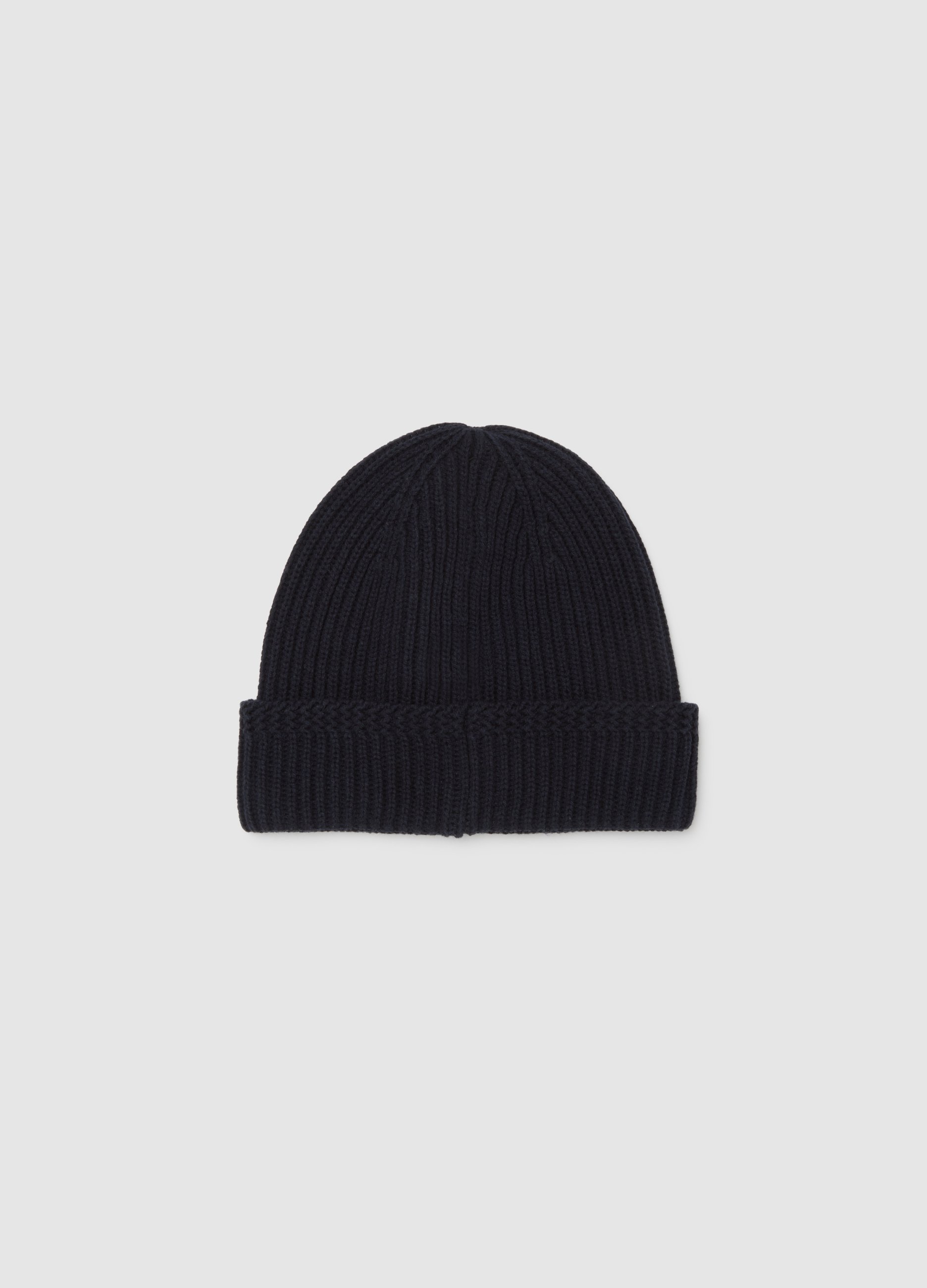 Gorro Negro De Mezcla De Algodón, Hombre, Negro, Talla: FASUL