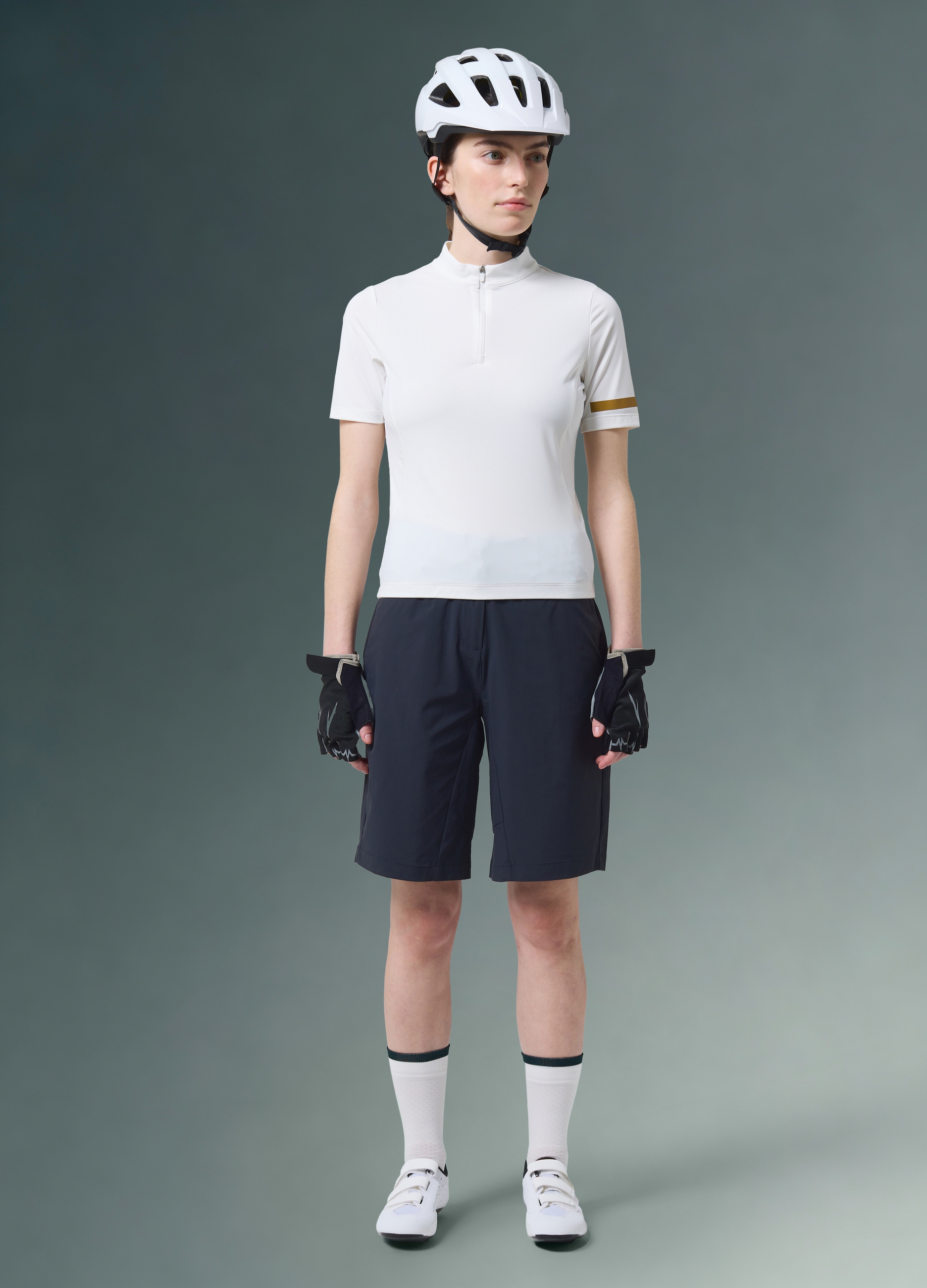ALTAVIA, Shorts Tecnici Neri In Tessuto Elasticizzato Altavia Bike, Donna, Nero, Taglia: L