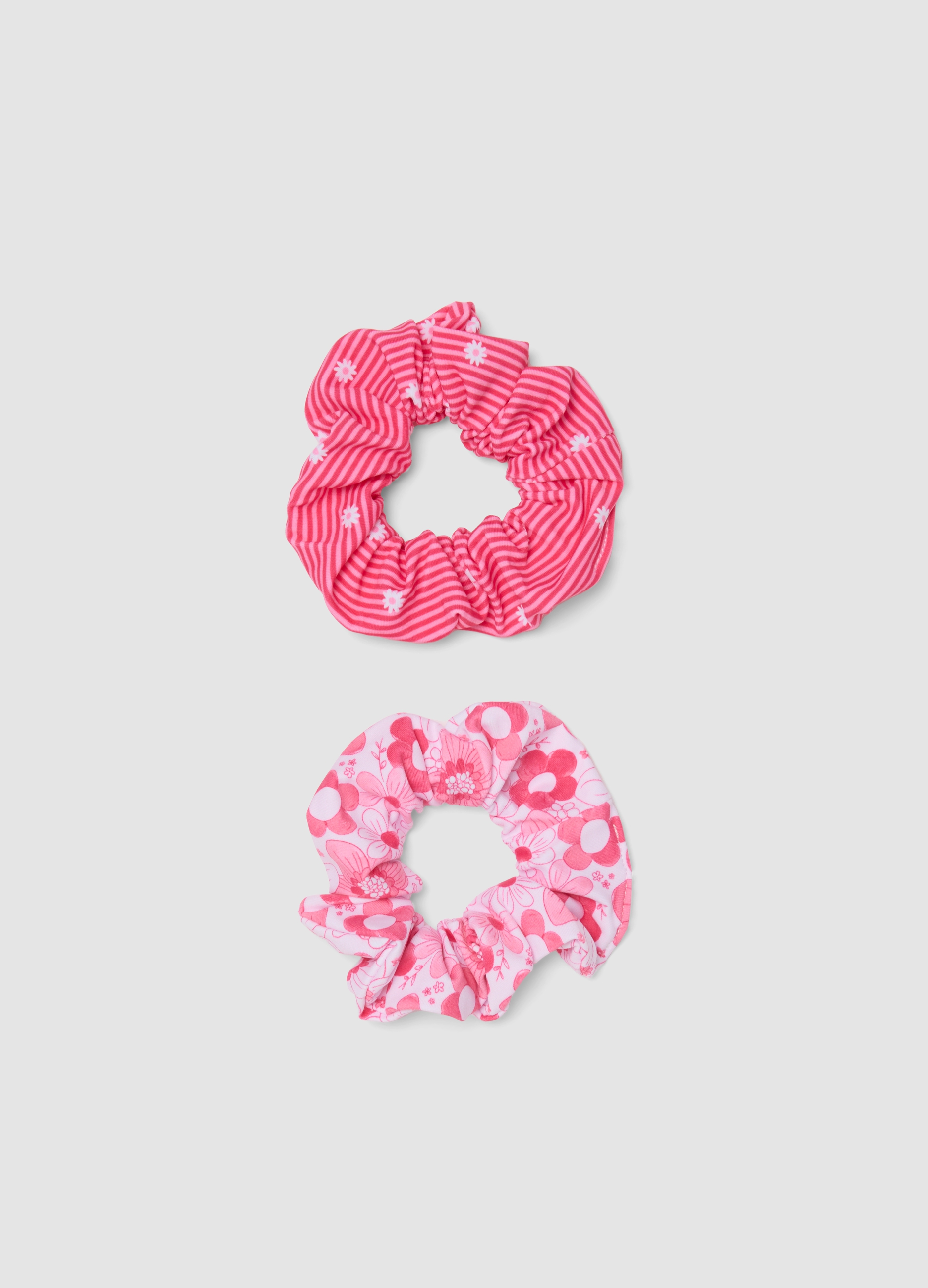 OVS KIDS, Pack Doble De Coleteros Multicolor Con Diseño Floral Para Niñas, Niña, Pink/White, Talla: FASUL