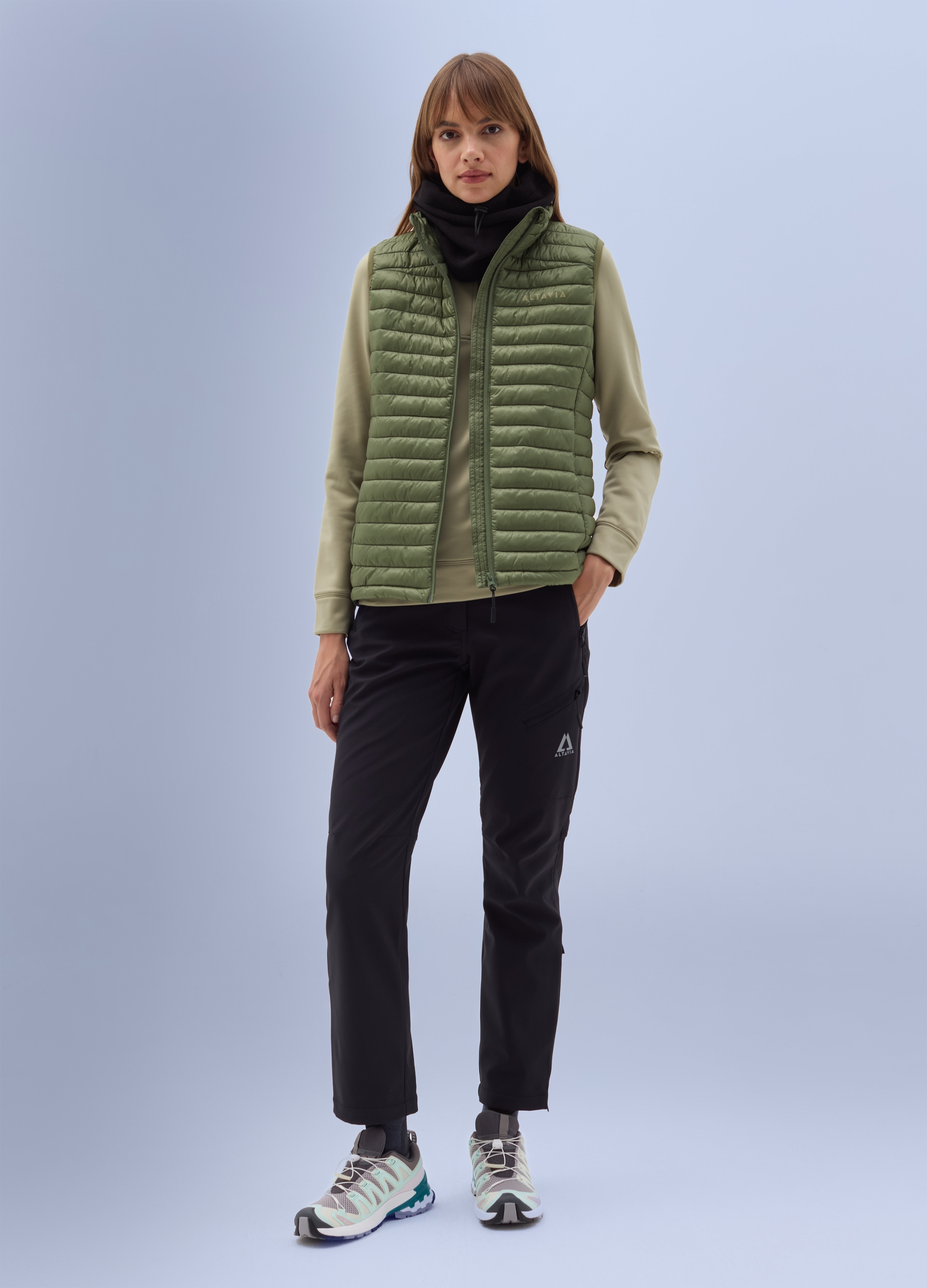 ALTAVIA, Gilet Ultralight Termico Altavia With Deborah Compagnoni, Donna, Verde, Taglia: XXL