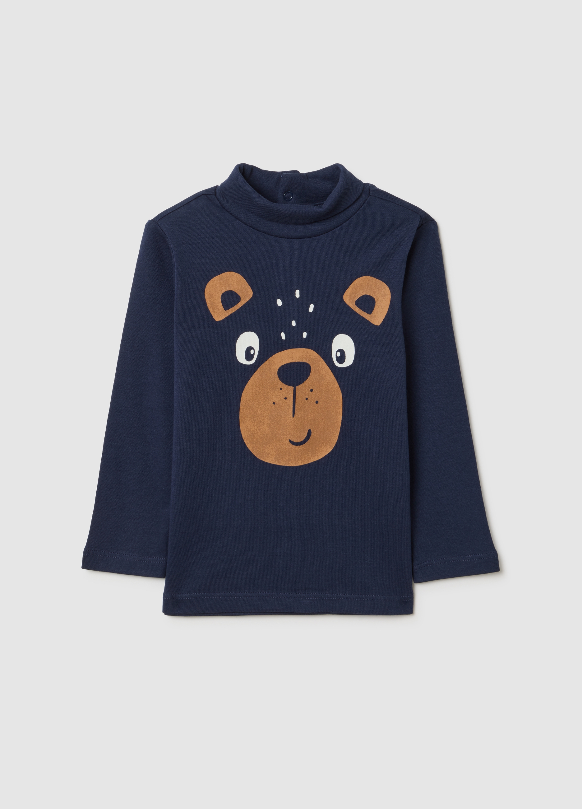 FAGOTTINO, Maglietta Da Bimbo In Puro Cotone Blu Regular Fit, Bambino, Blu, Taglia: 30-36