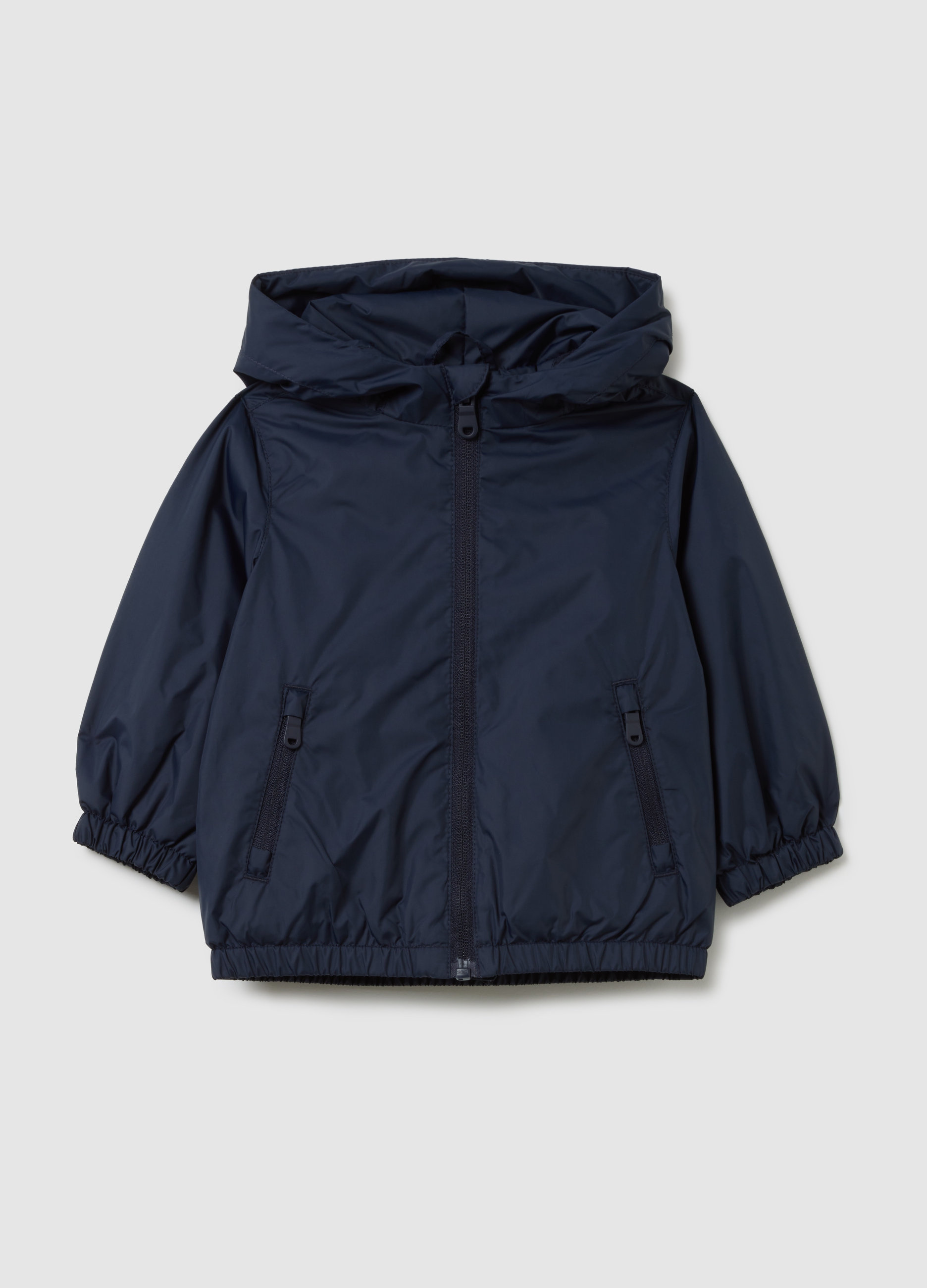OVS, Kinderjacke In Blau Regular Fit Wasserabweisend, Junge, Dunkelblau, Größe: 9-12